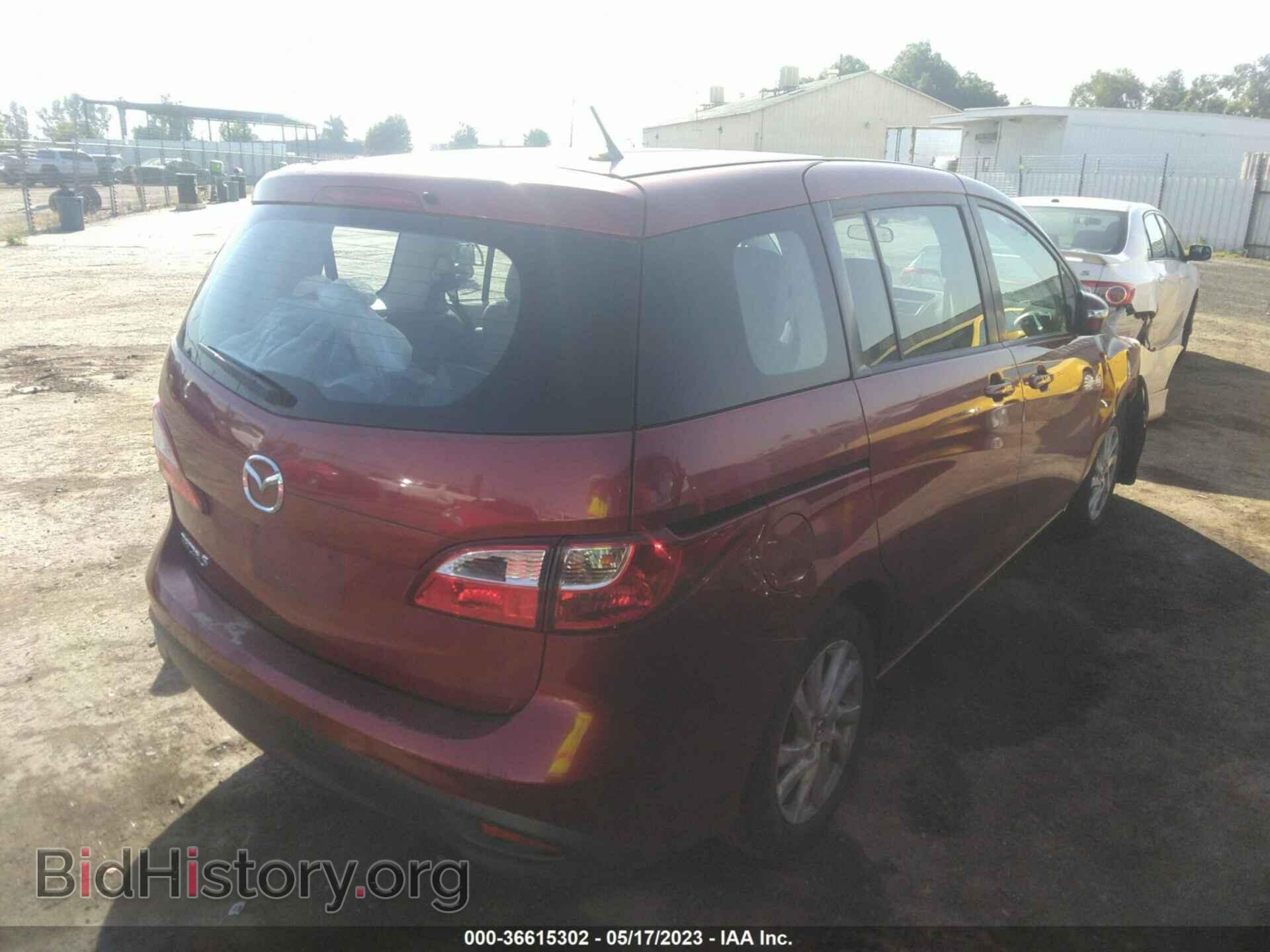 2014 MAZDA MAZDA5 - VIN: JM1CW2BL3E0166180 - Фото 4