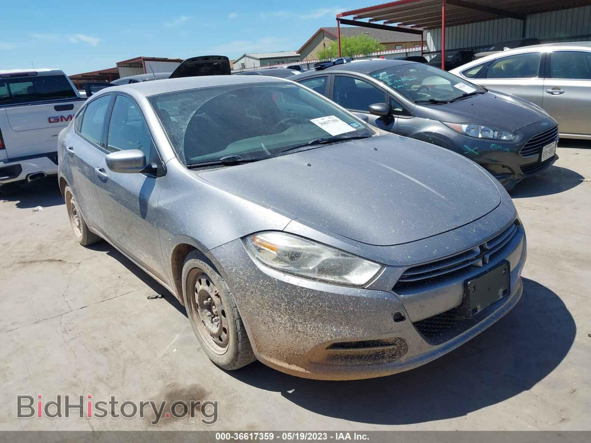 Фотография 1C3CDFAA1FD375655 - DODGE DART 2015