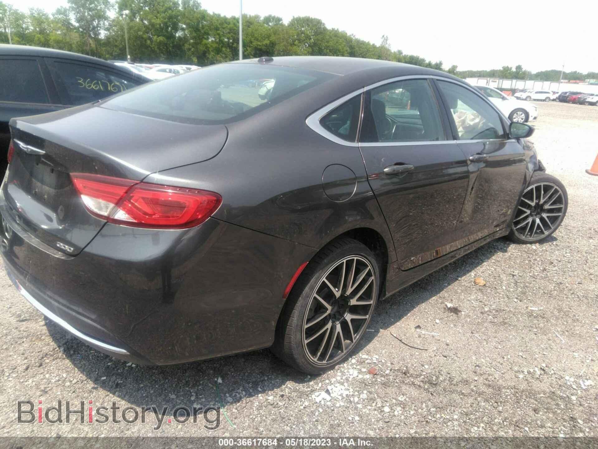 2015 CHRYSLER 200 - VIN: 1C3CCCABXFN705345 - Фото 4