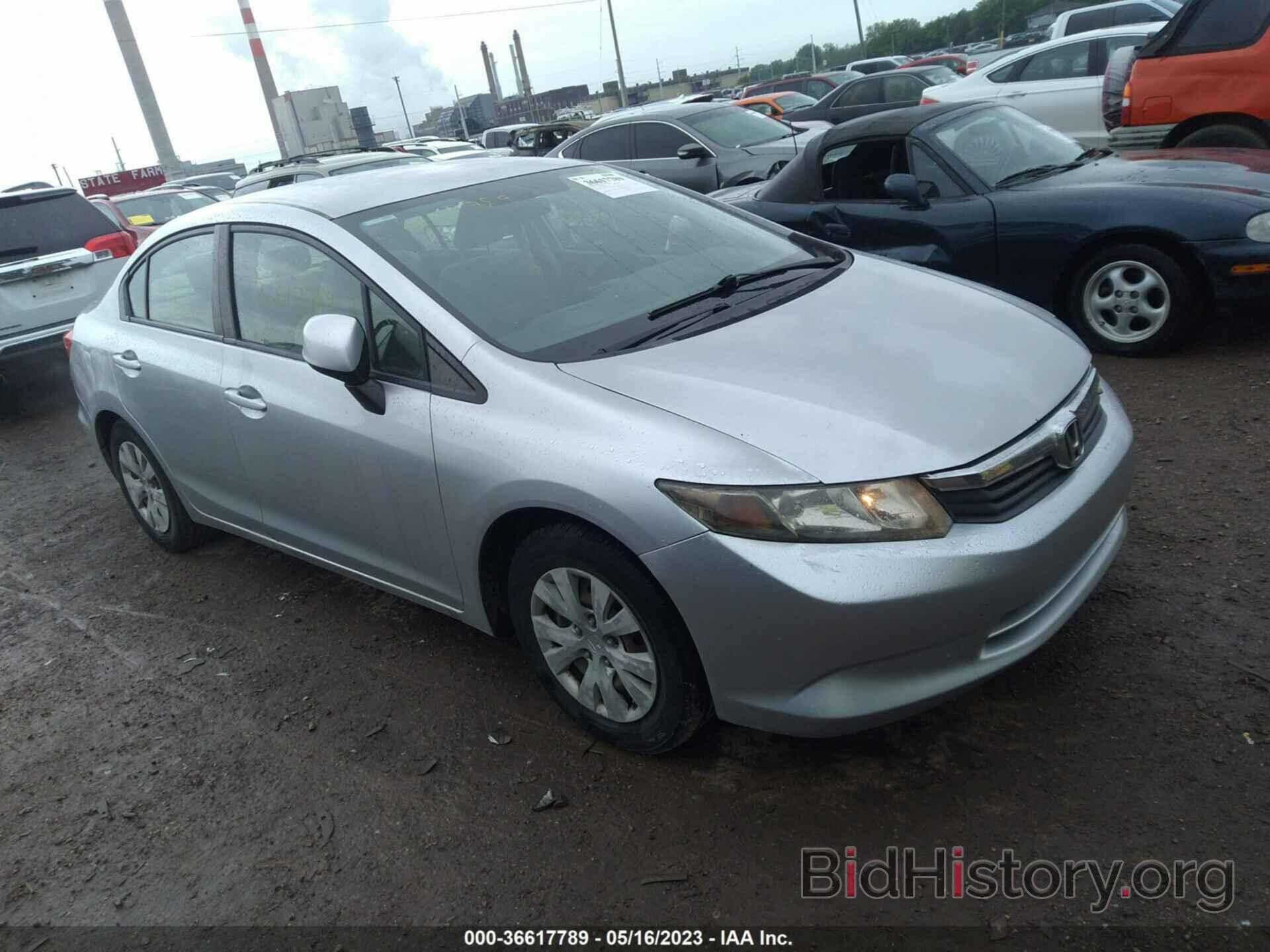 Photo 2HGFB2F5XCH325548 - HONDA CIVIC SDN 2012