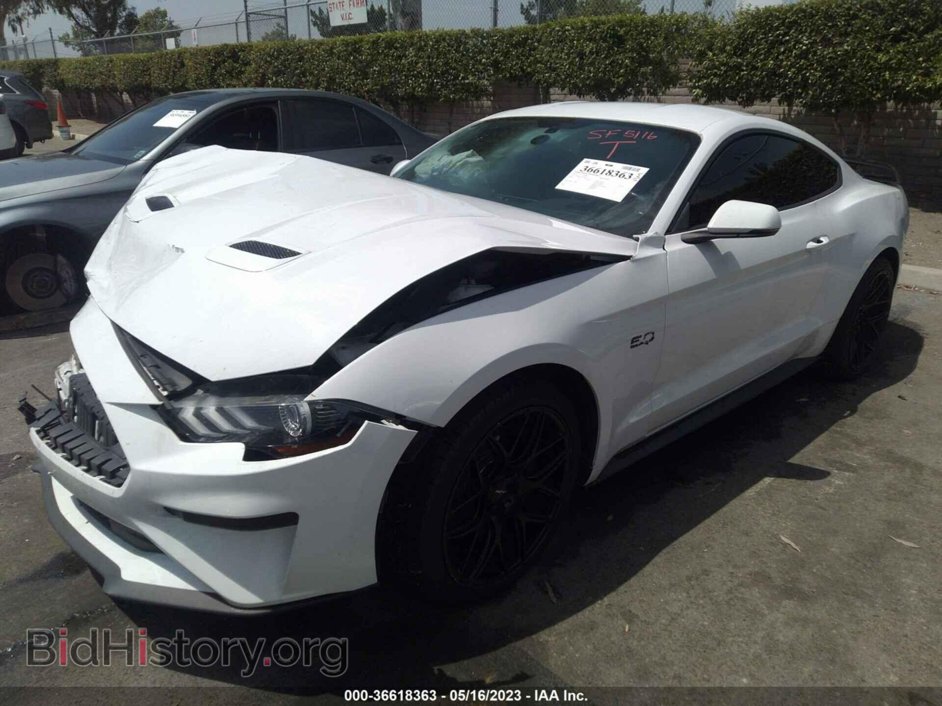 2019 FORD MUSTANG - VIN: 1FA6P8CF5K5186392 - Фото 2