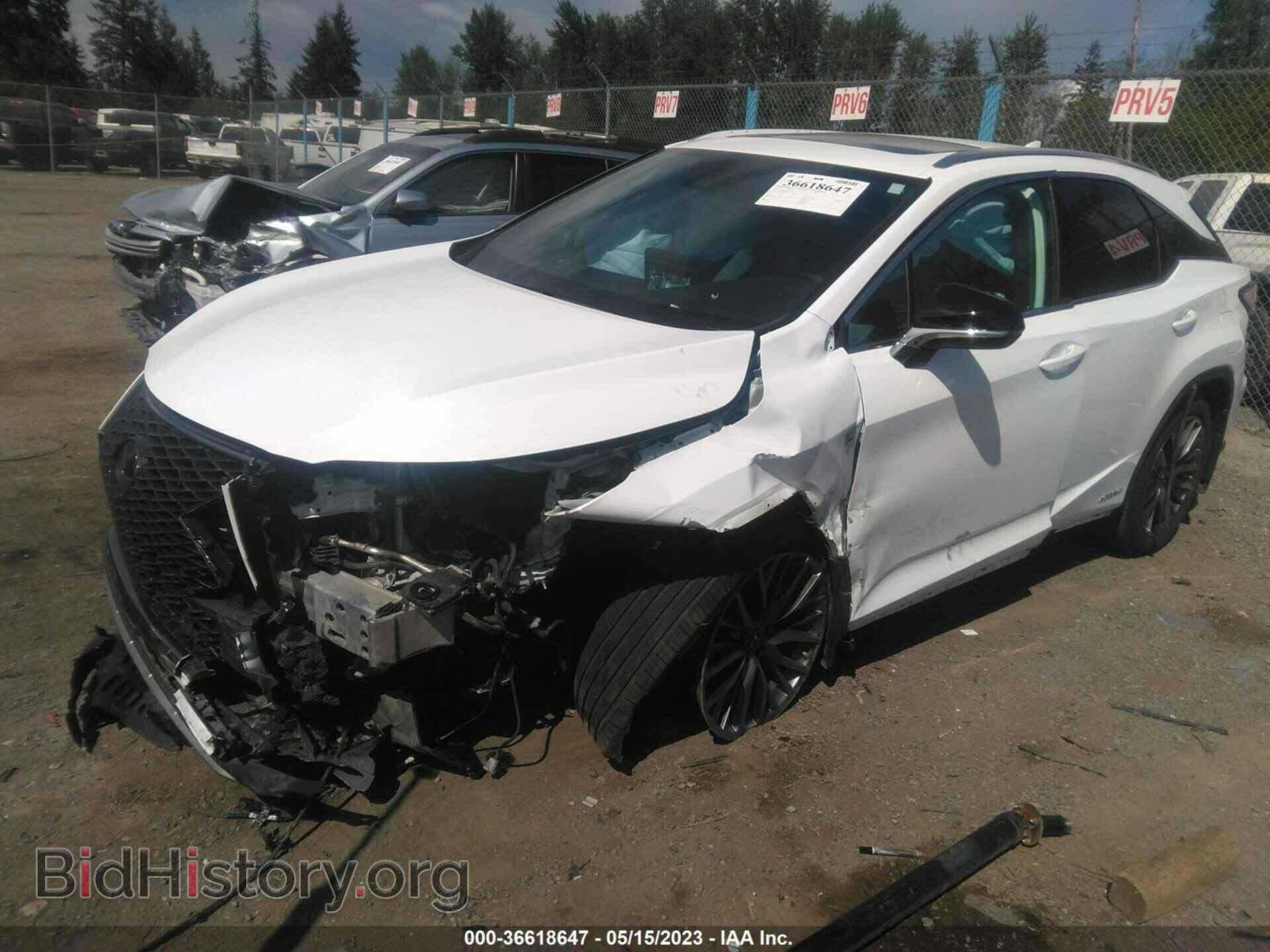 2021 LEXUS RX - VIN: 2T2YGMDA4MC058371 - Фото 2