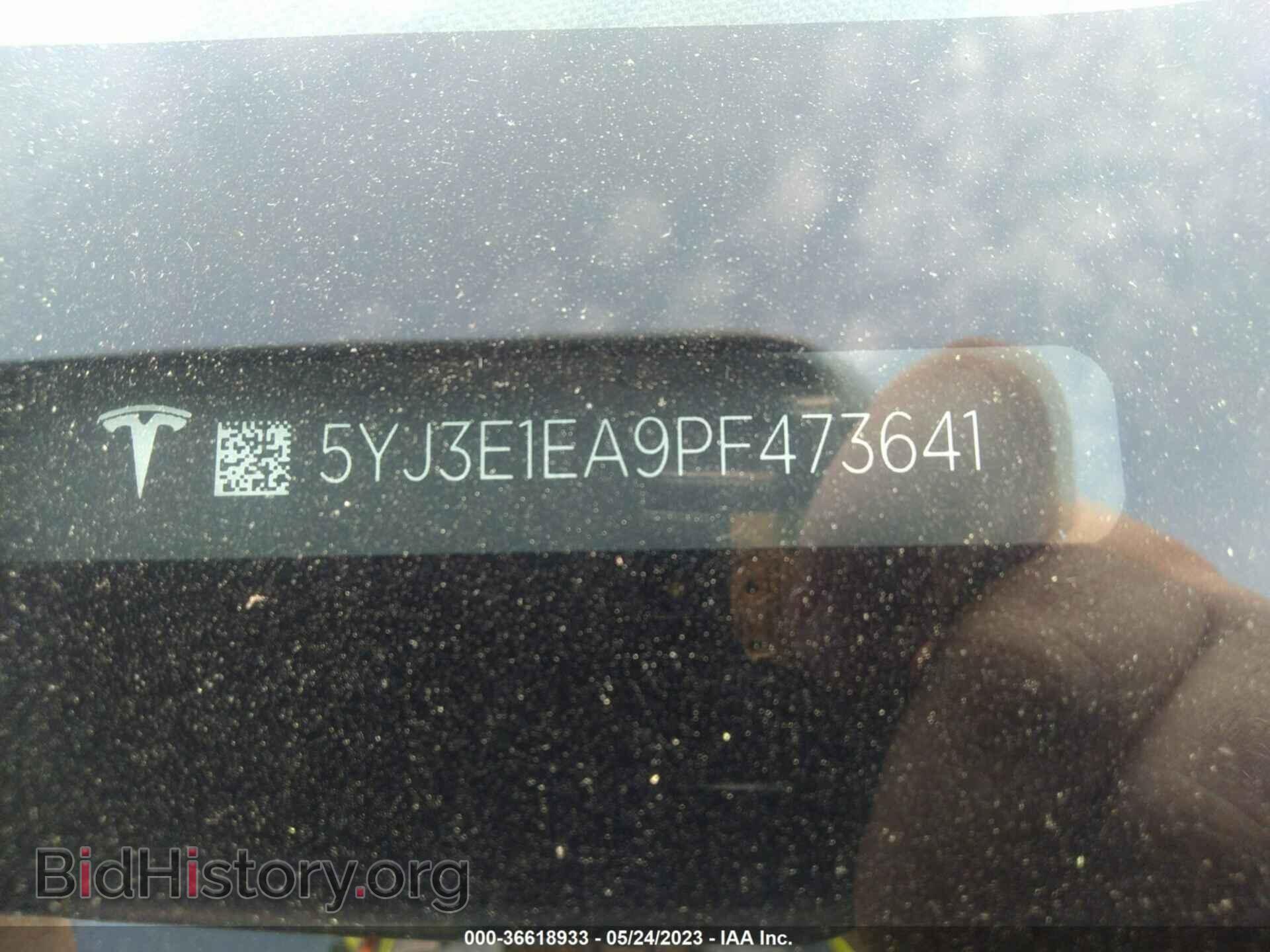 2023 TESLA MODEL 3 - VIN: 5YJ3E1EA9PF473641 - Фото 9