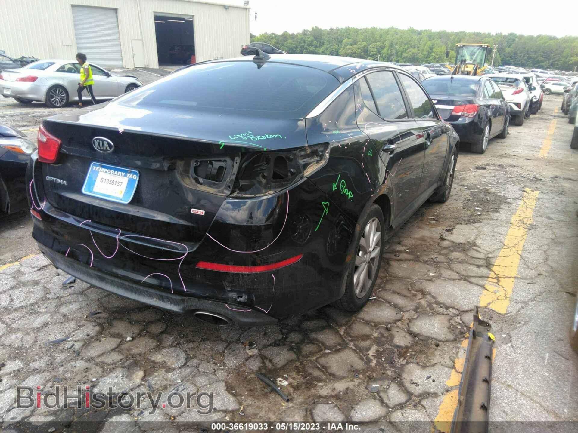 2015 KIA OPTIMA - VIN: 5XXGM4A79FG424063 - Фото 4
