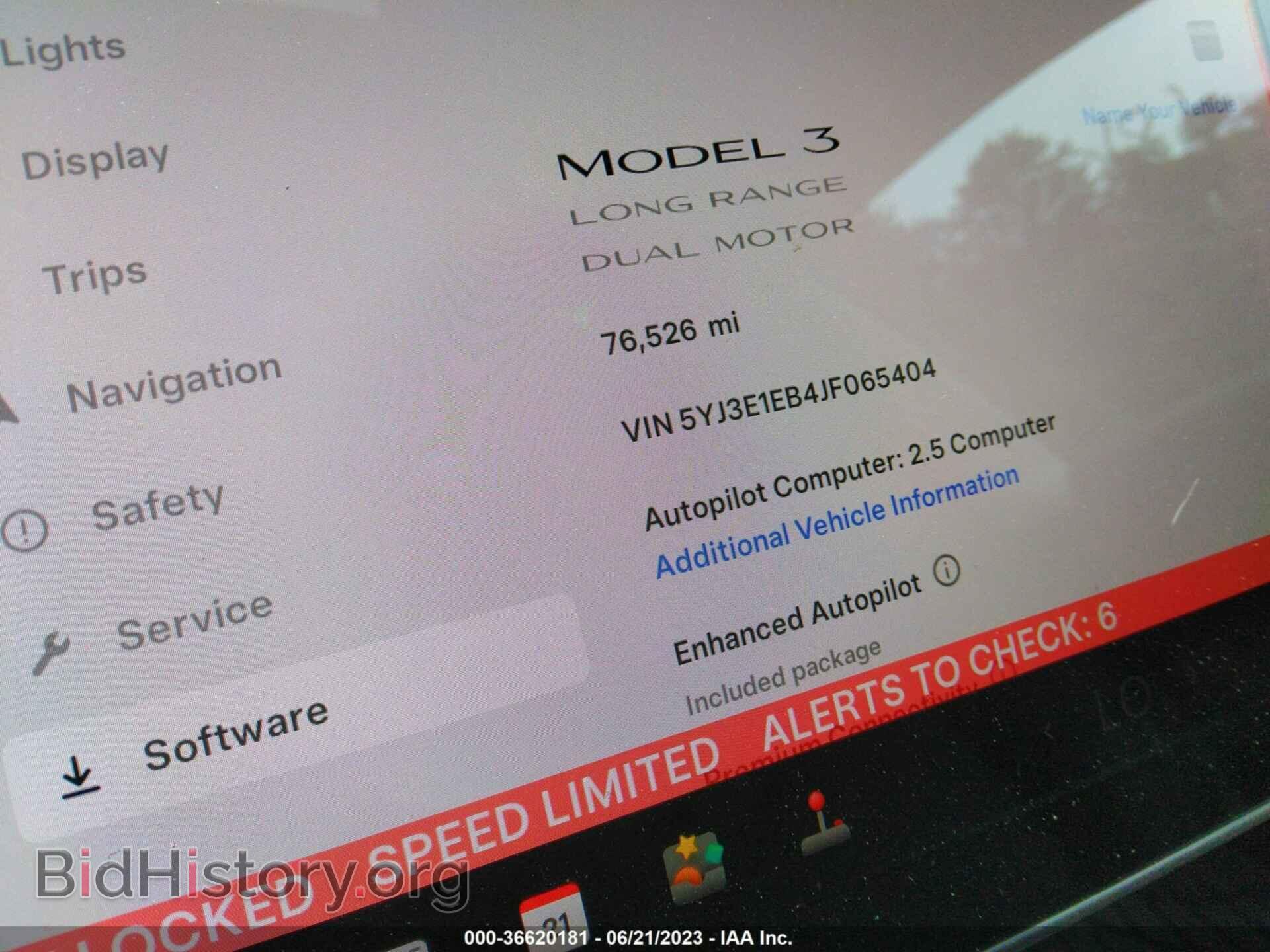 2018 TESLA MODEL 3 - VIN: 5YJ3E1EB4JF065404 - Фото 7