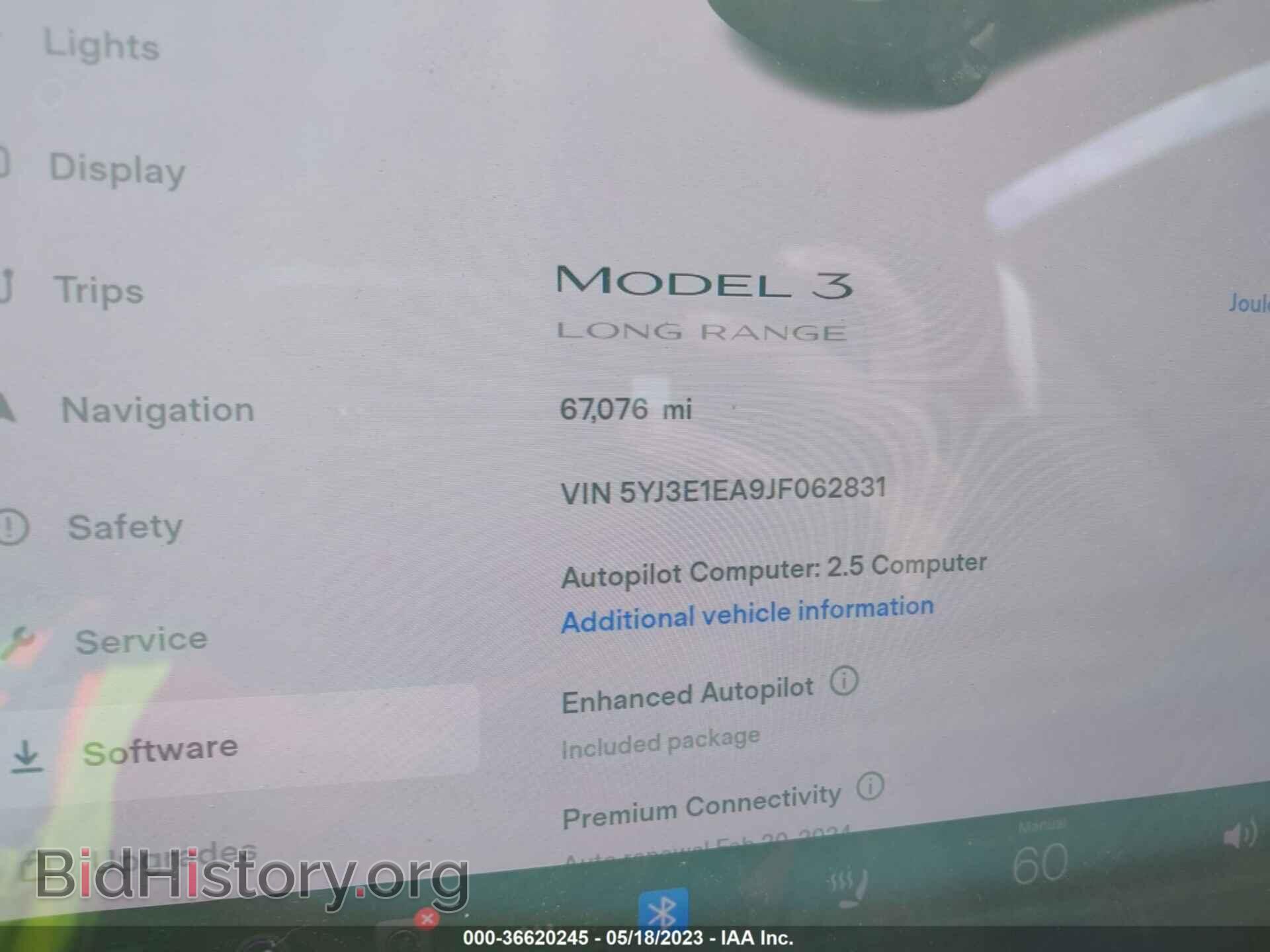 2018 TESLA MODEL 3 - VIN: 5YJ3E1EA9JF062831 - Фото 7