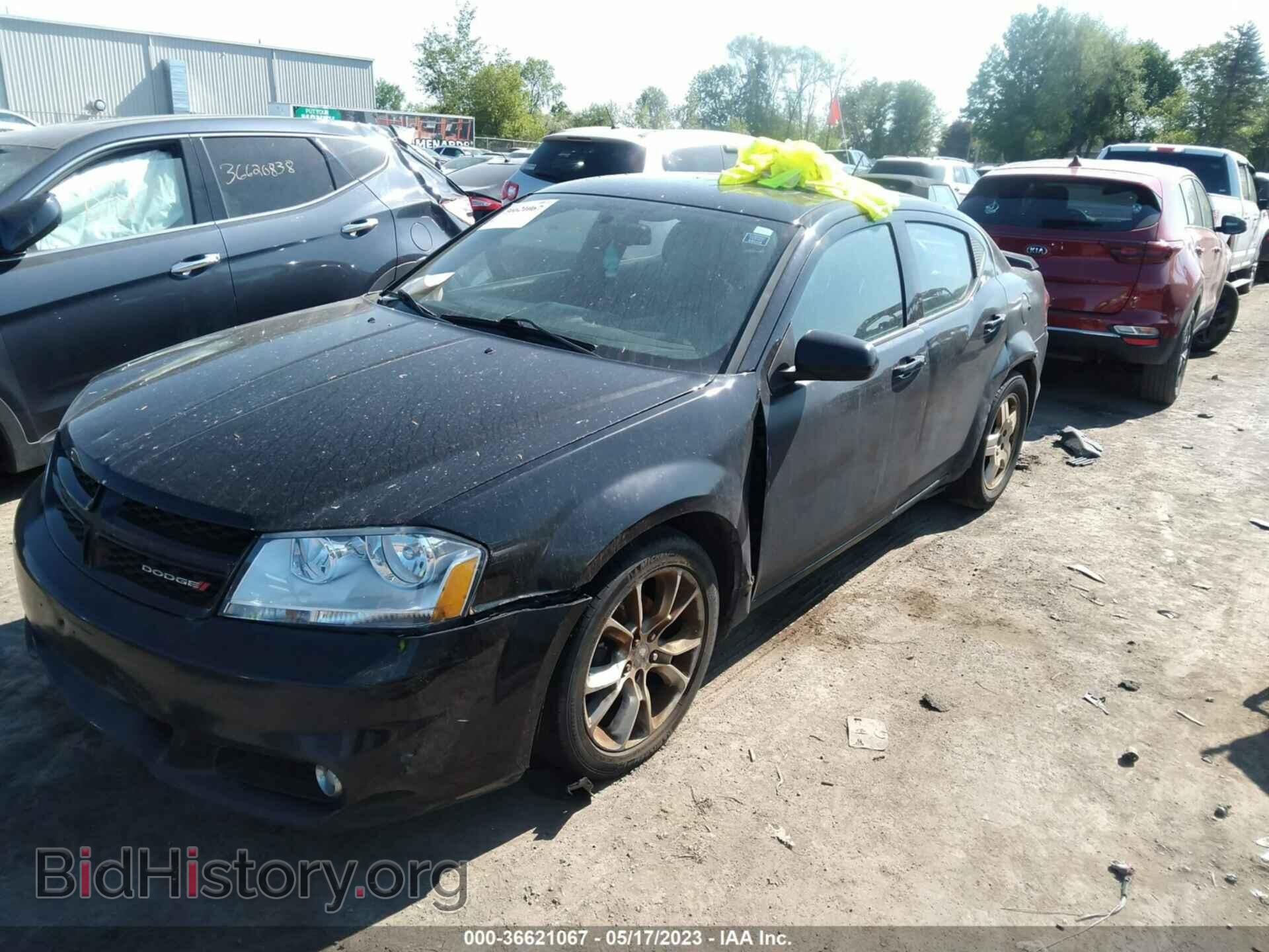 2013 DODGE AVENGER - VIN: 1C3CDZBG5DN664257 - Фото 2