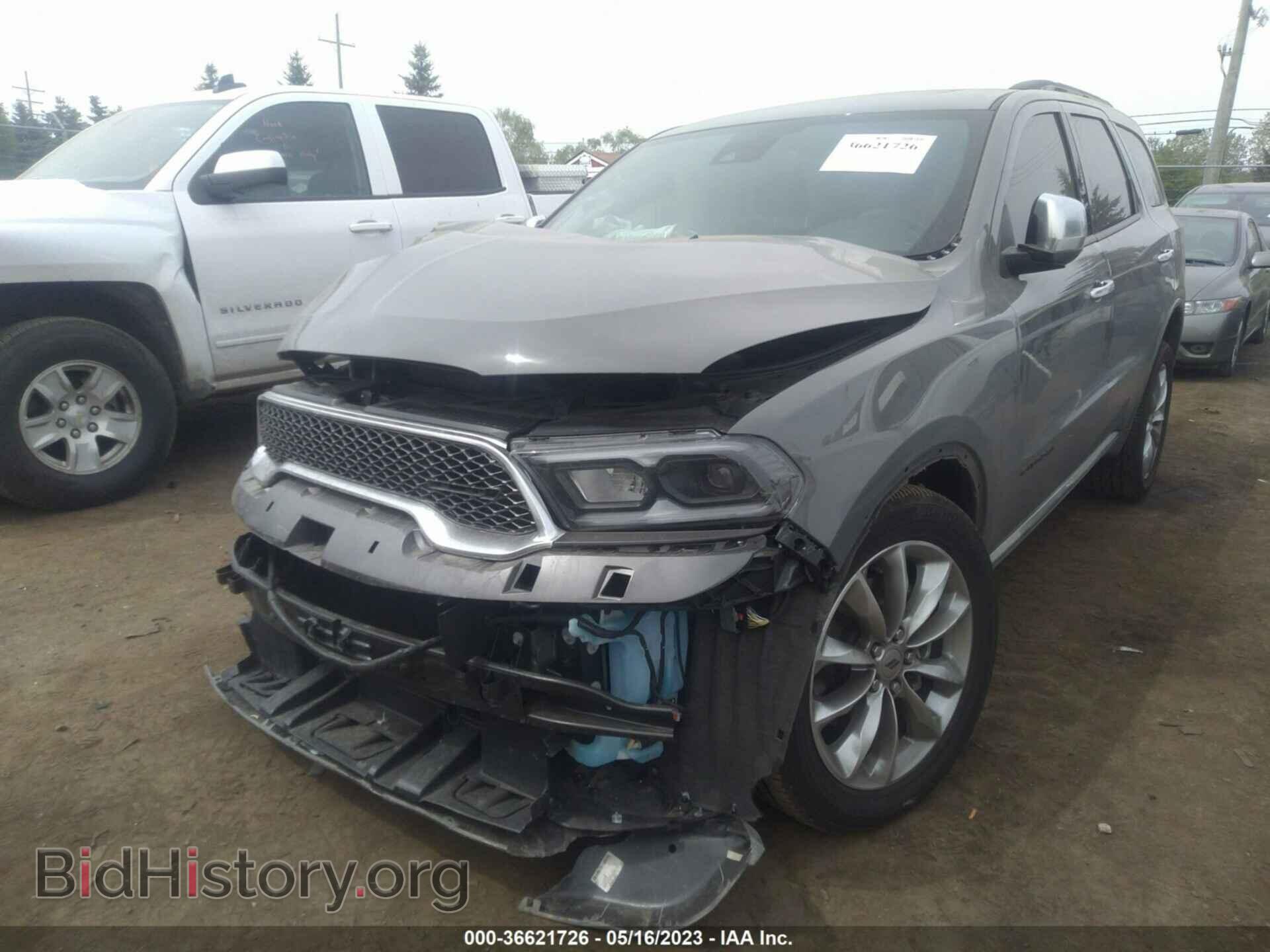 2022 DODGE DURANGO - VIN: 1C4RDJEG3NC160032 - Фото 2