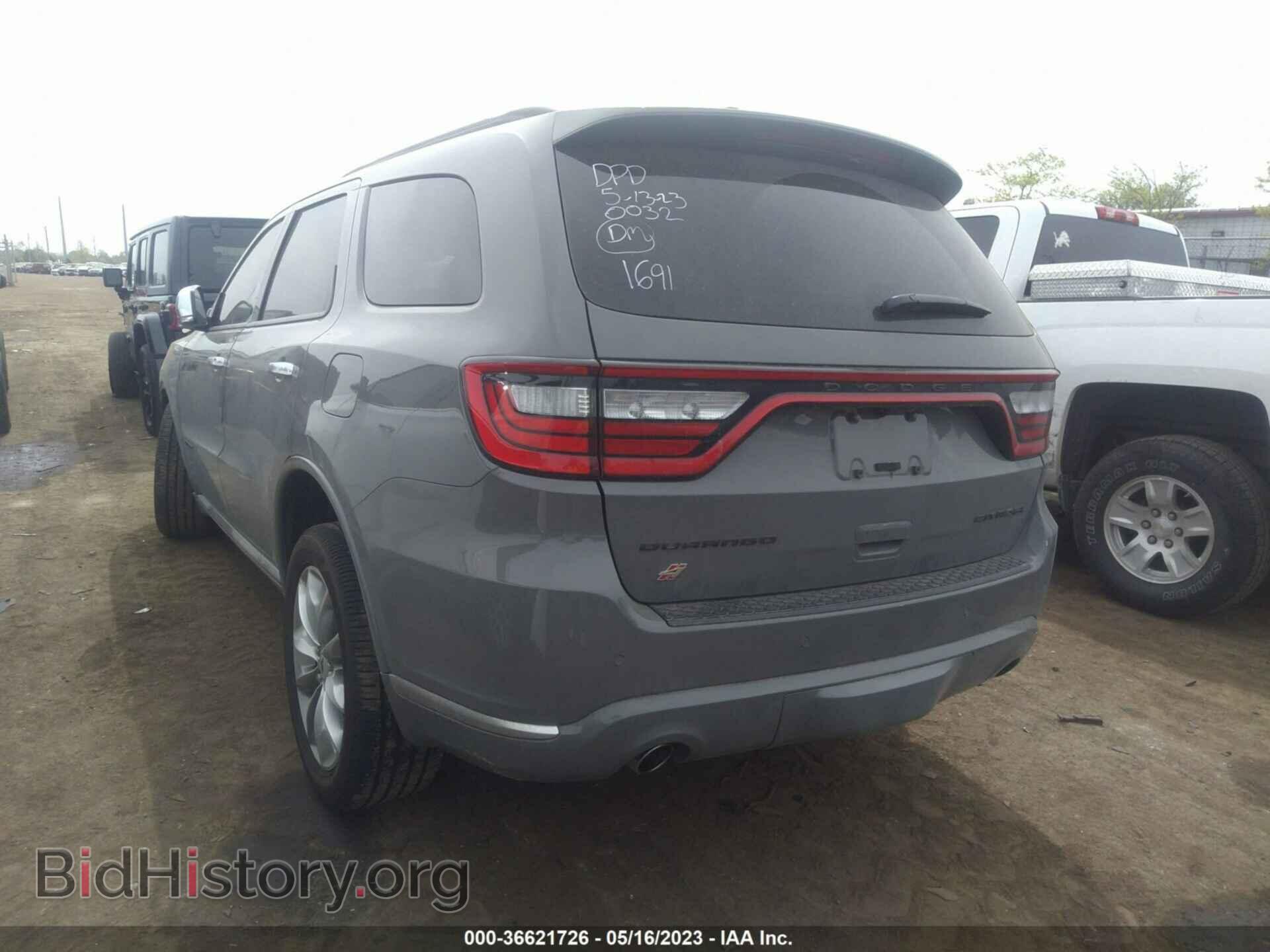 2022 DODGE DURANGO - VIN: 1C4RDJEG3NC160032 - Фото 3