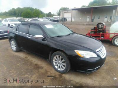 2013 Chrysler 200 Limited, черный — VIN 1C3CCBCG5DN508132, IAAI