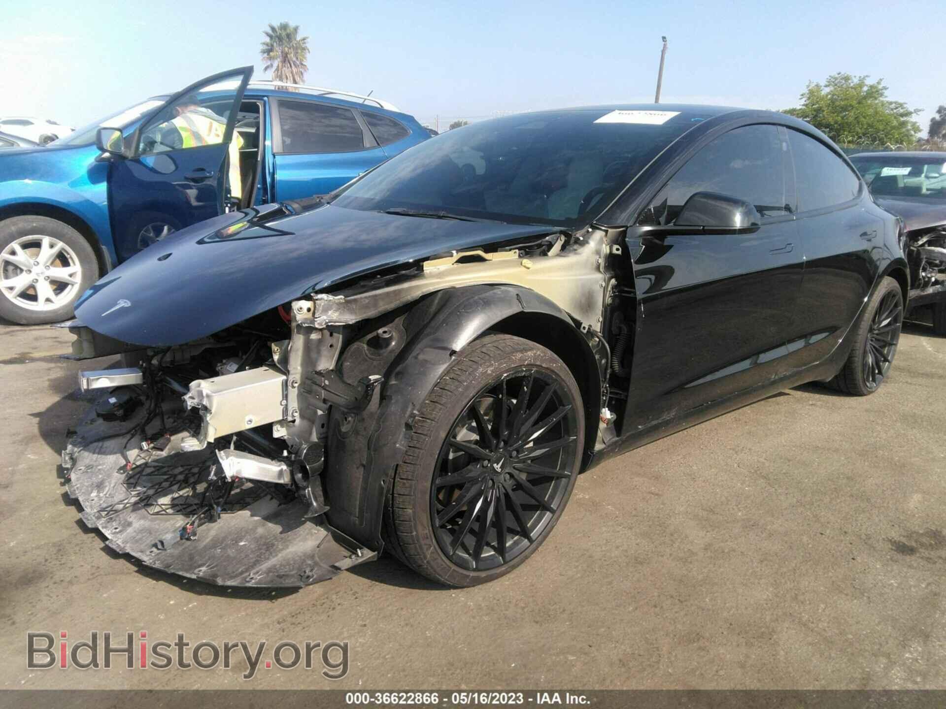 2022 TESLA MODEL 3 - VIN: 5YJ3E1EB0NF115639 - Photo 2