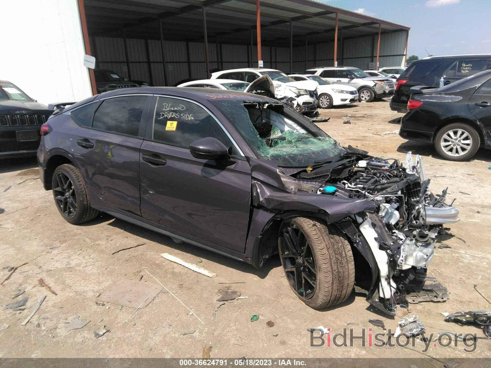 Photo 19XFL1H88NE014907 - HONDA CIVIC HATCHBACK 2022