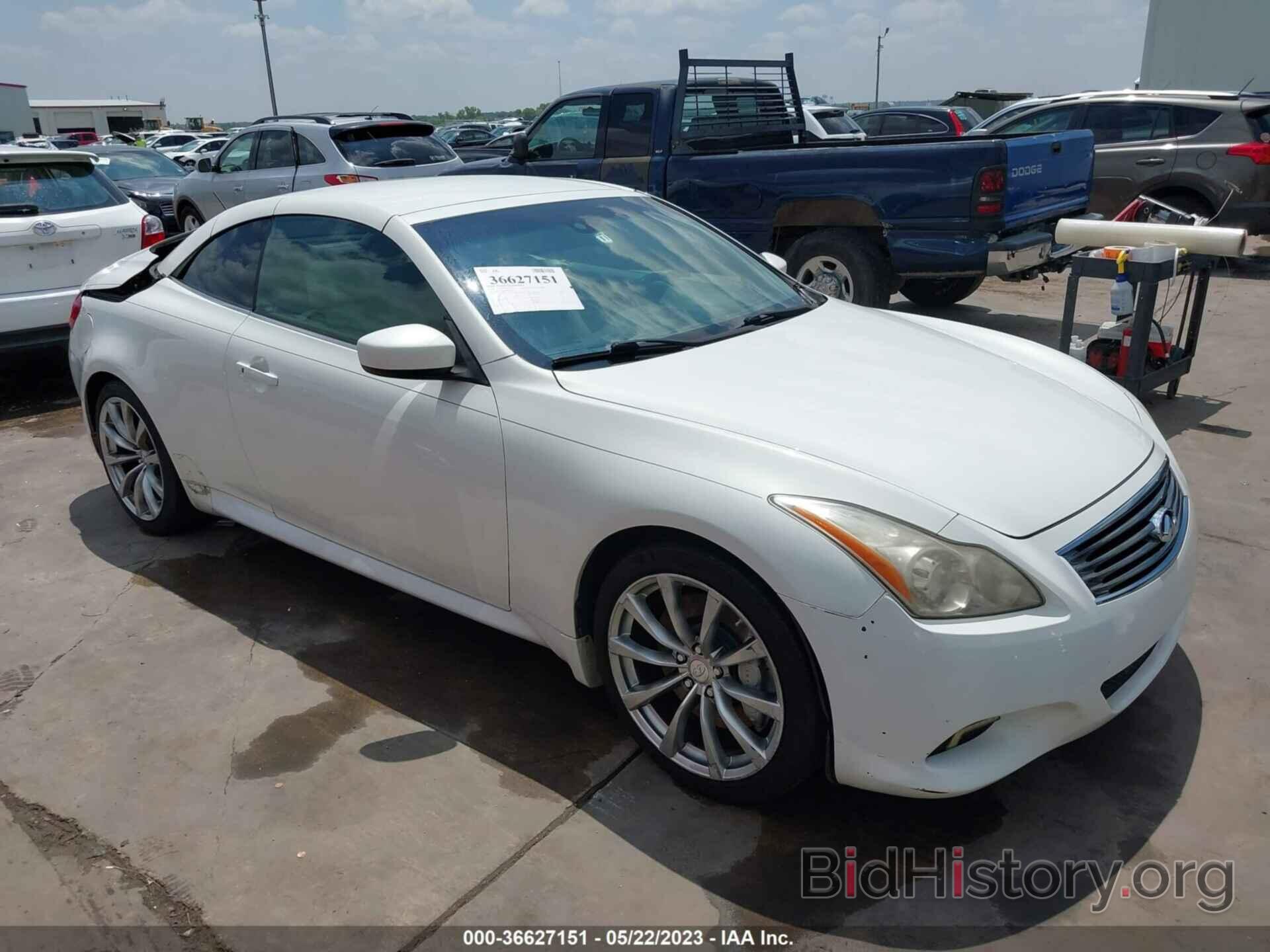 Photo JNKCV66E39M721700 - INFINITI G37 CONVERTIBLE 2009