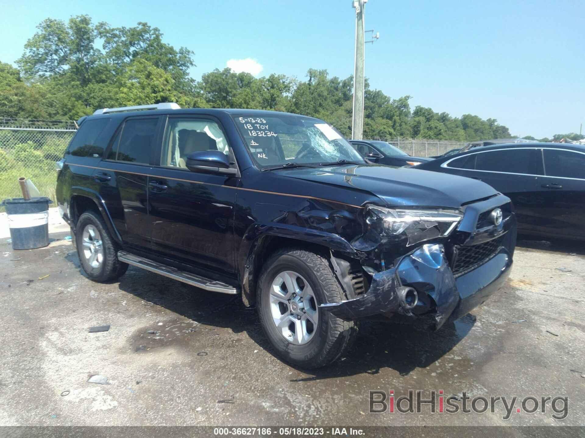 Photo JTEZU5JR8J5183234 - TOYOTA 4RUNNER 2018