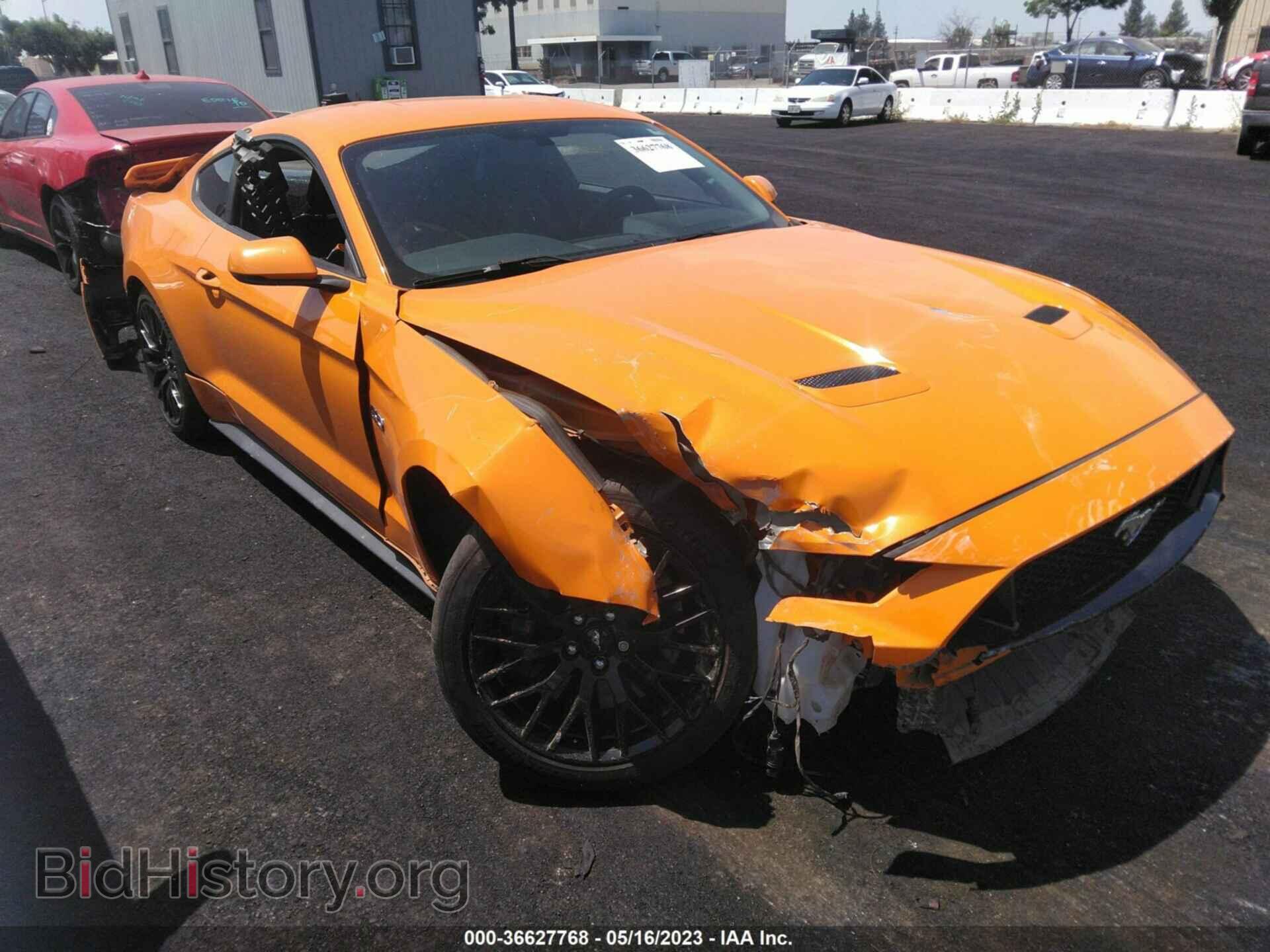 Фотография 1FA6P8CF0J5105507 - FORD MUSTANG 2018