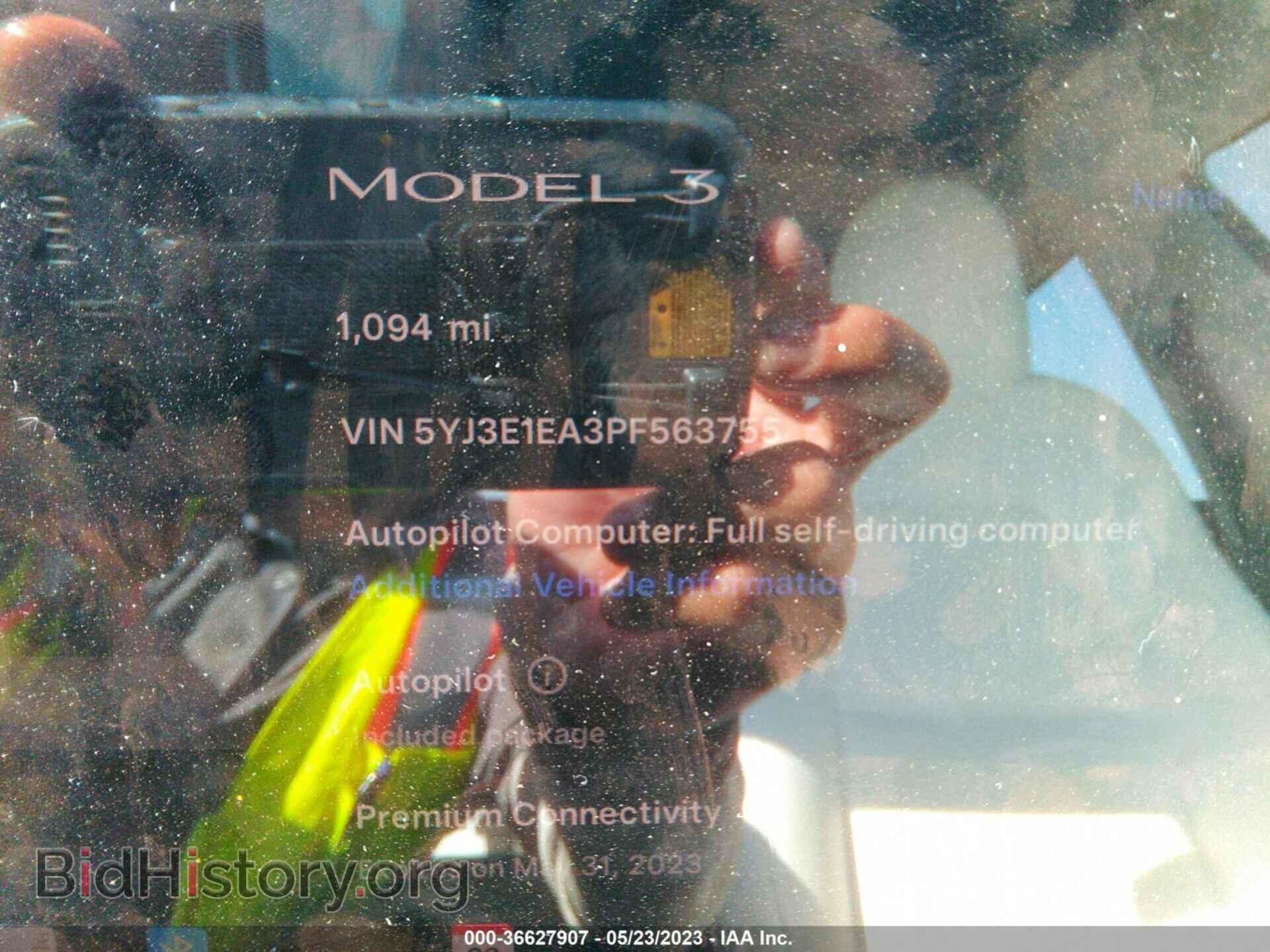 2023 TESLA MODEL 3 - VIN: 5YJ3E1EA3PF563755 - Фото 7