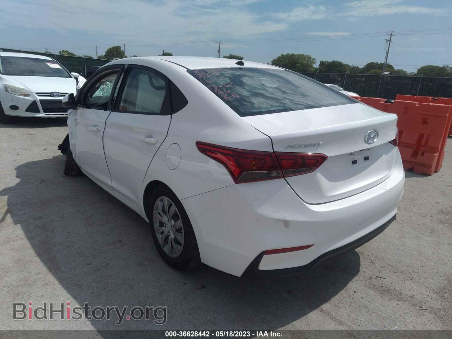 2022 HYUNDAI ACCENT - VIN: 3KPC24A63NE183118 - Фото 3