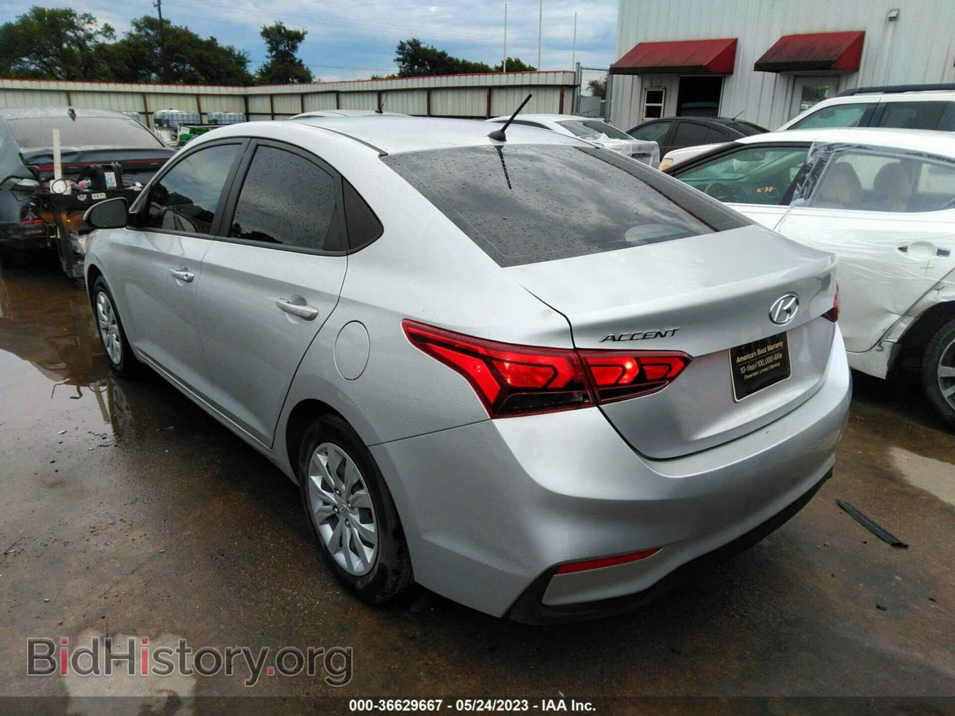 2020 HYUNDAI ACCENT - VIN: 3KPC24A66LE108037 - Фото 3
