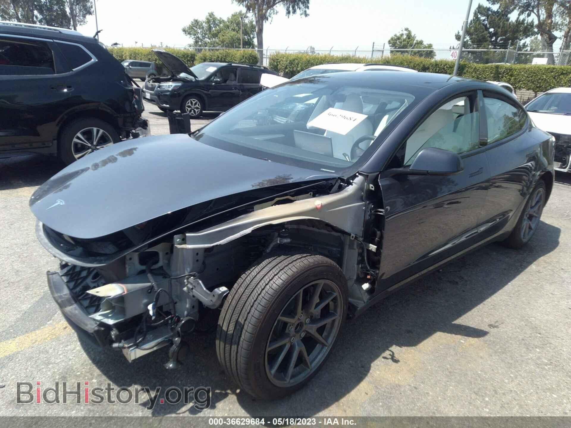 2022 TESLA MODEL 3 - VIN: 5YJ3E1EA7NF372935 - Фото 2