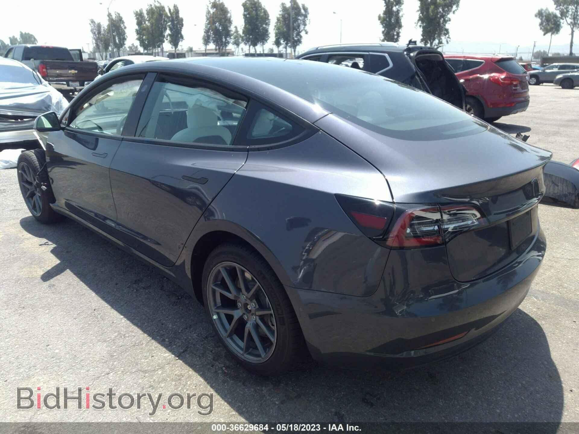 2022 TESLA MODEL 3 - VIN: 5YJ3E1EA7NF372935 - Фото 3