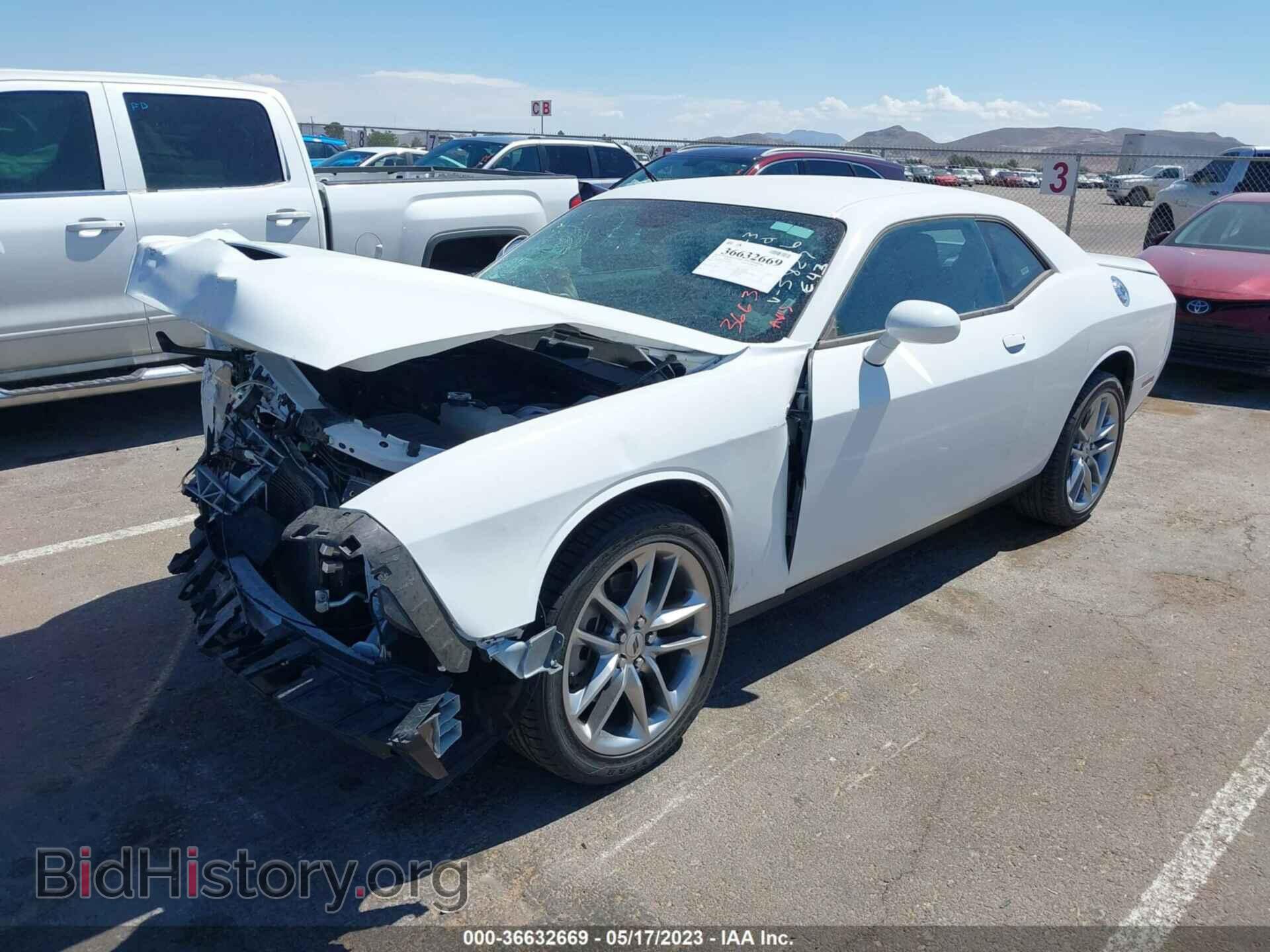 2022 DODGE CHALLENGER - VIN: 2C3CDZKG8NH215827 - Фото 2