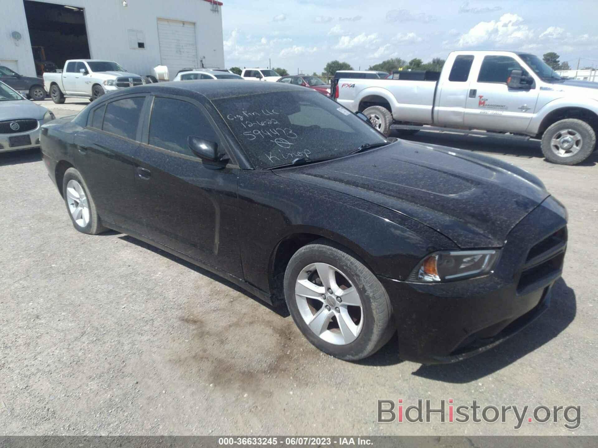 Photo 2C3CDXBG4DH594473 - DODGE CHARGER 2013
