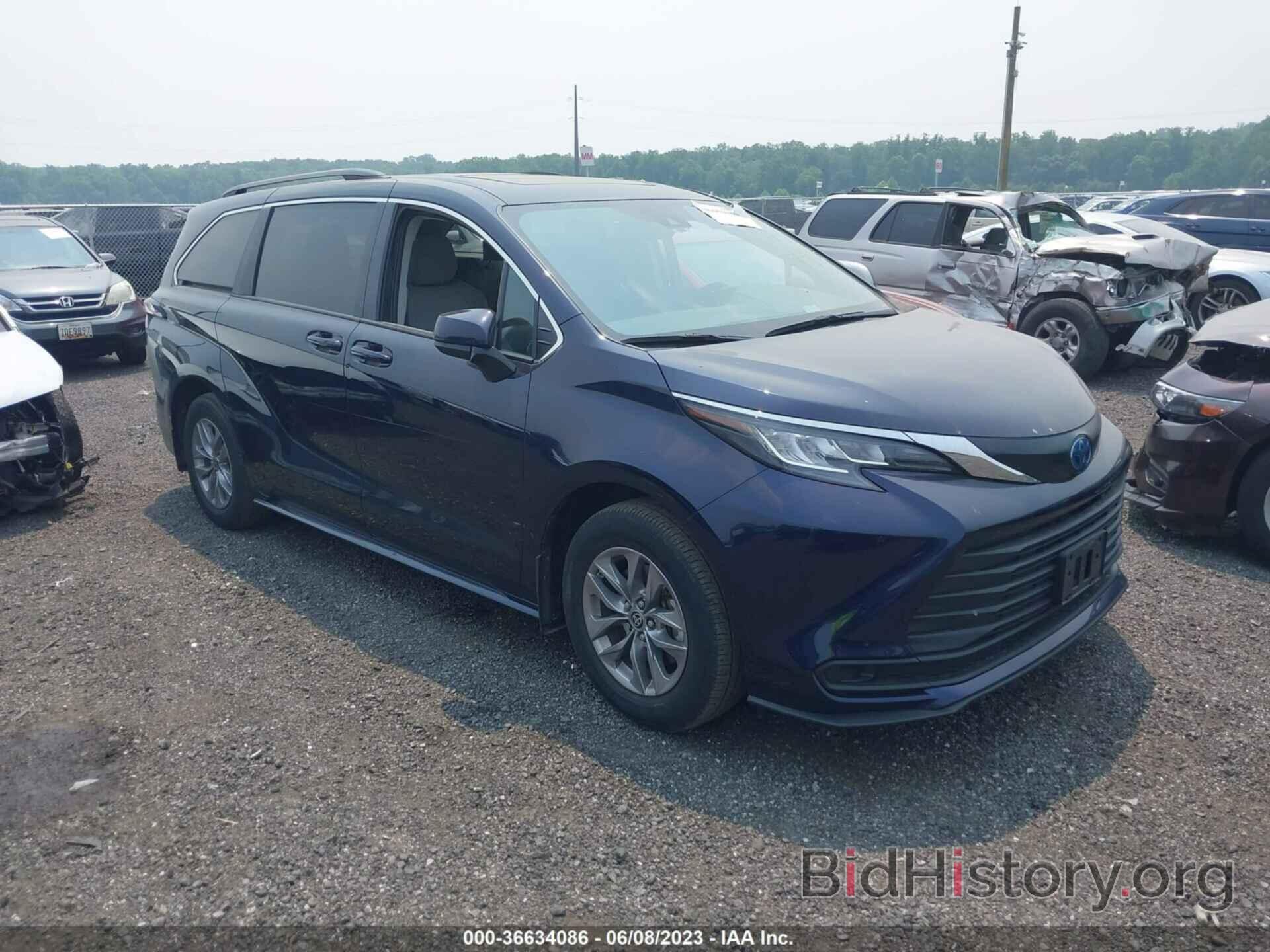 Photo 5TDBRKEC5NS078288 - TOYOTA SIENNA 2022