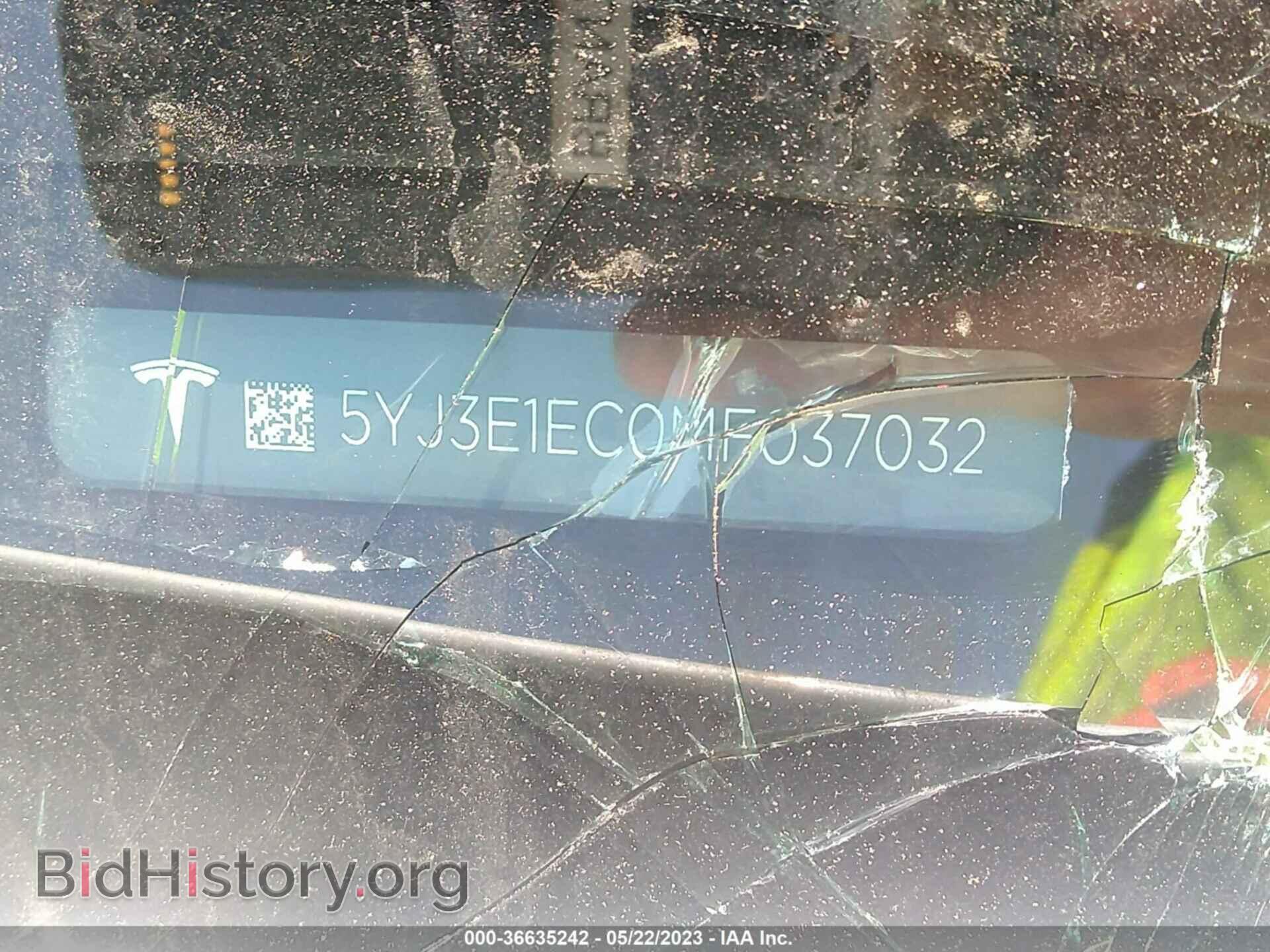 2021 TESLA MODEL 3 - VIN: 5YJ3E1EC0MF037032 - Photo 9