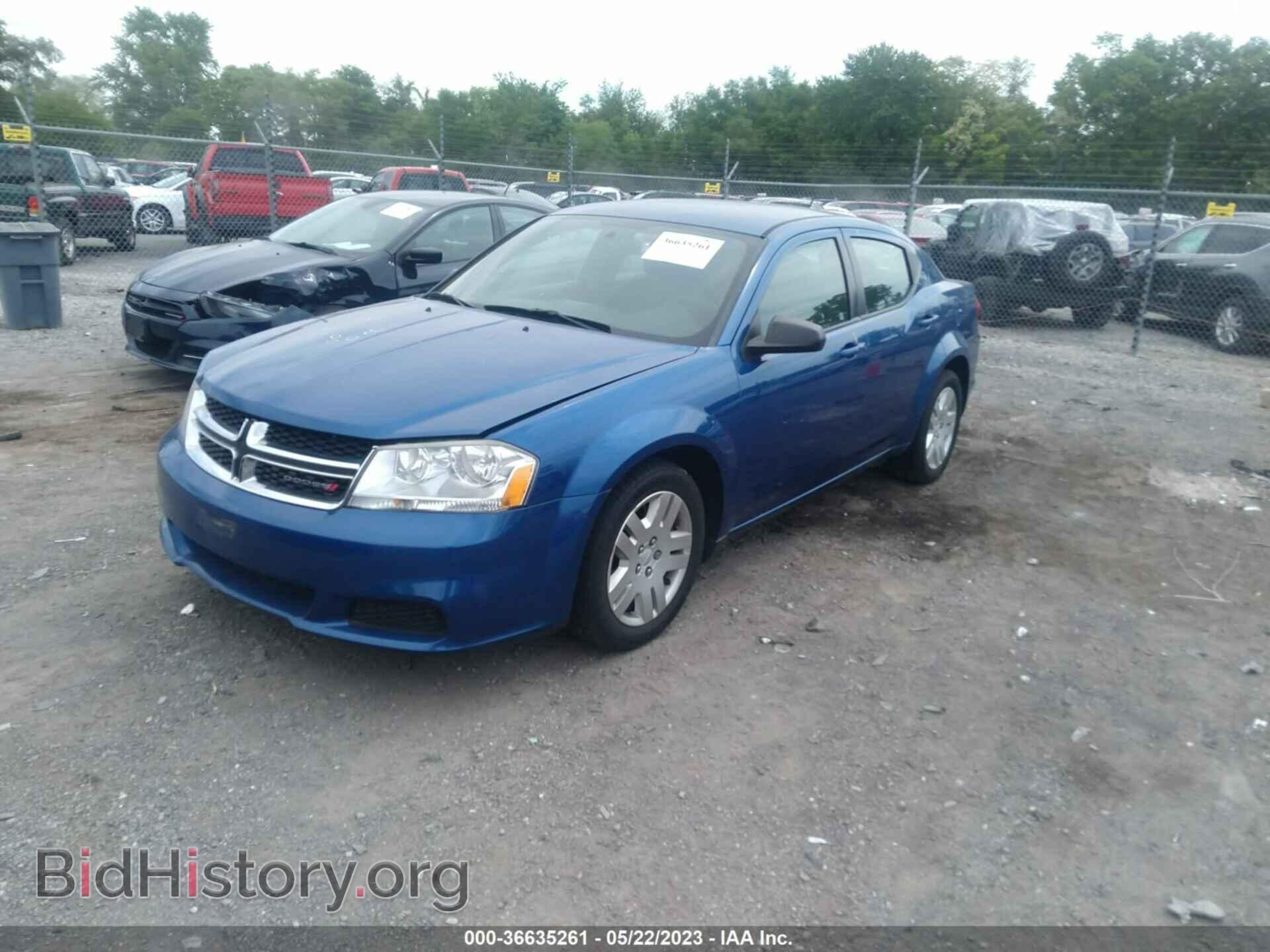 2014 DODGE AVENGER - VIN: 1C3CDZAB1EN105330 - Фото 2