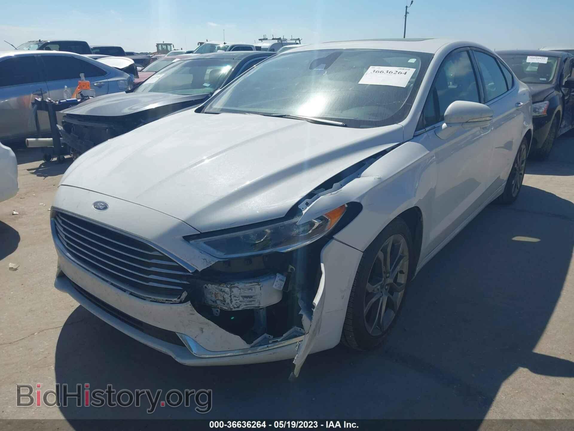 2020 FORD FUSION - VIN: 3FA6P0CD6LR130492 - Фото 2