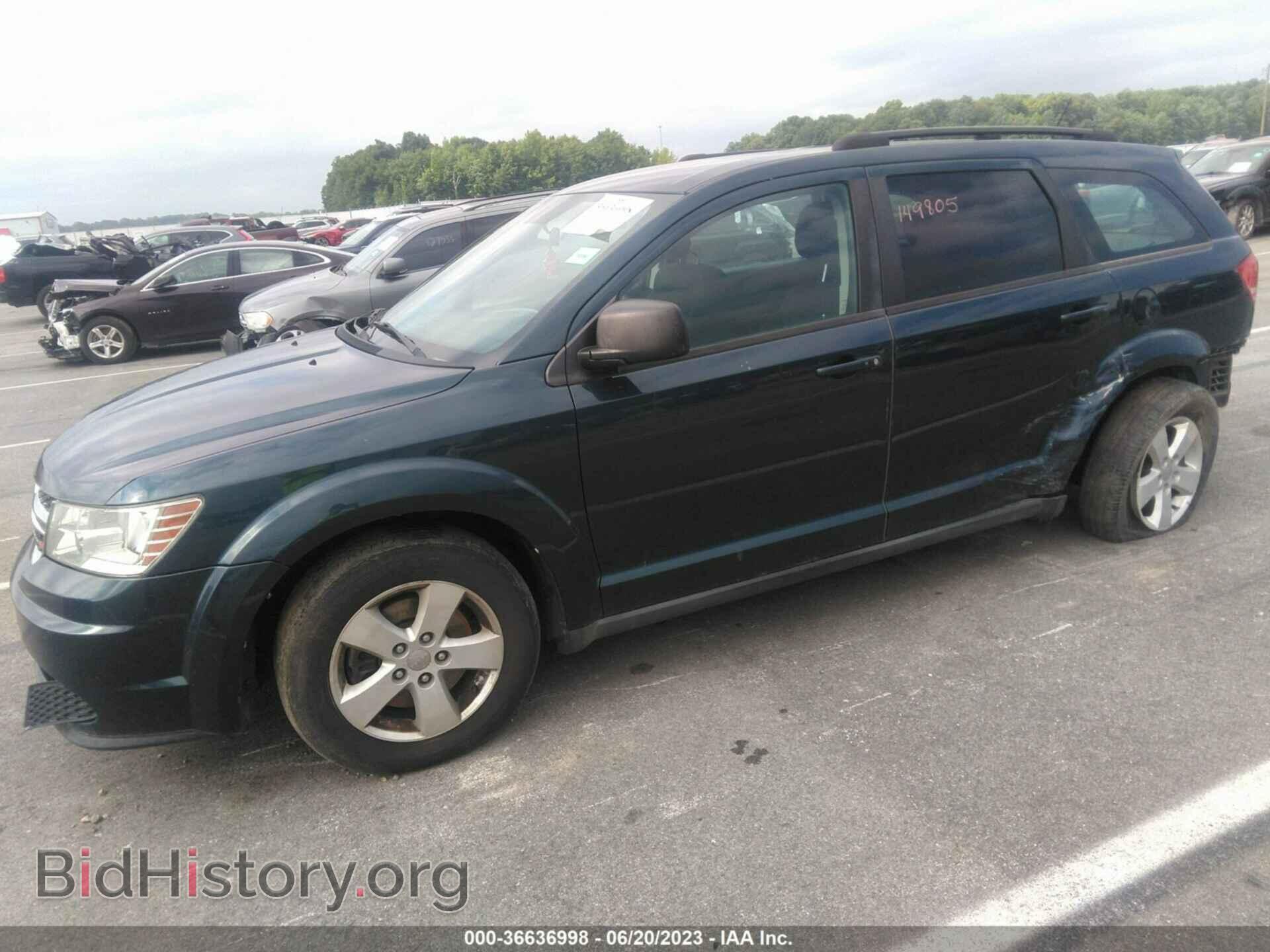 2013 DODGE JOURNEY - VIN: 3C4PDCAB5DT648267 - Фото 2
