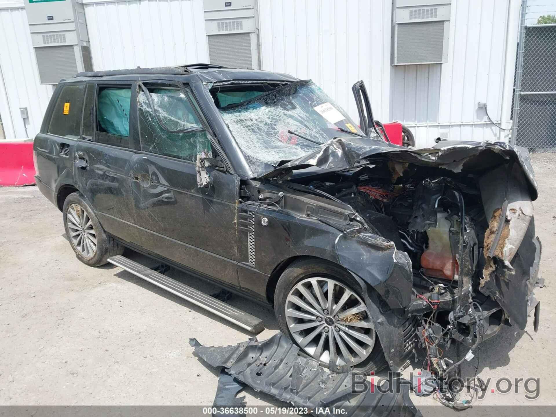 Photo SALMF1E47CA375974 - LAND ROVER RANGE ROVER 2012