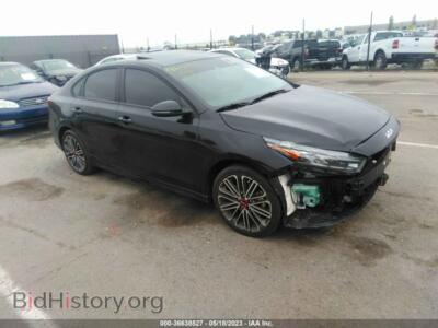 2022 Kia FORTE GT, black — VIN 3KPF44AC8NE502560, IAAI
