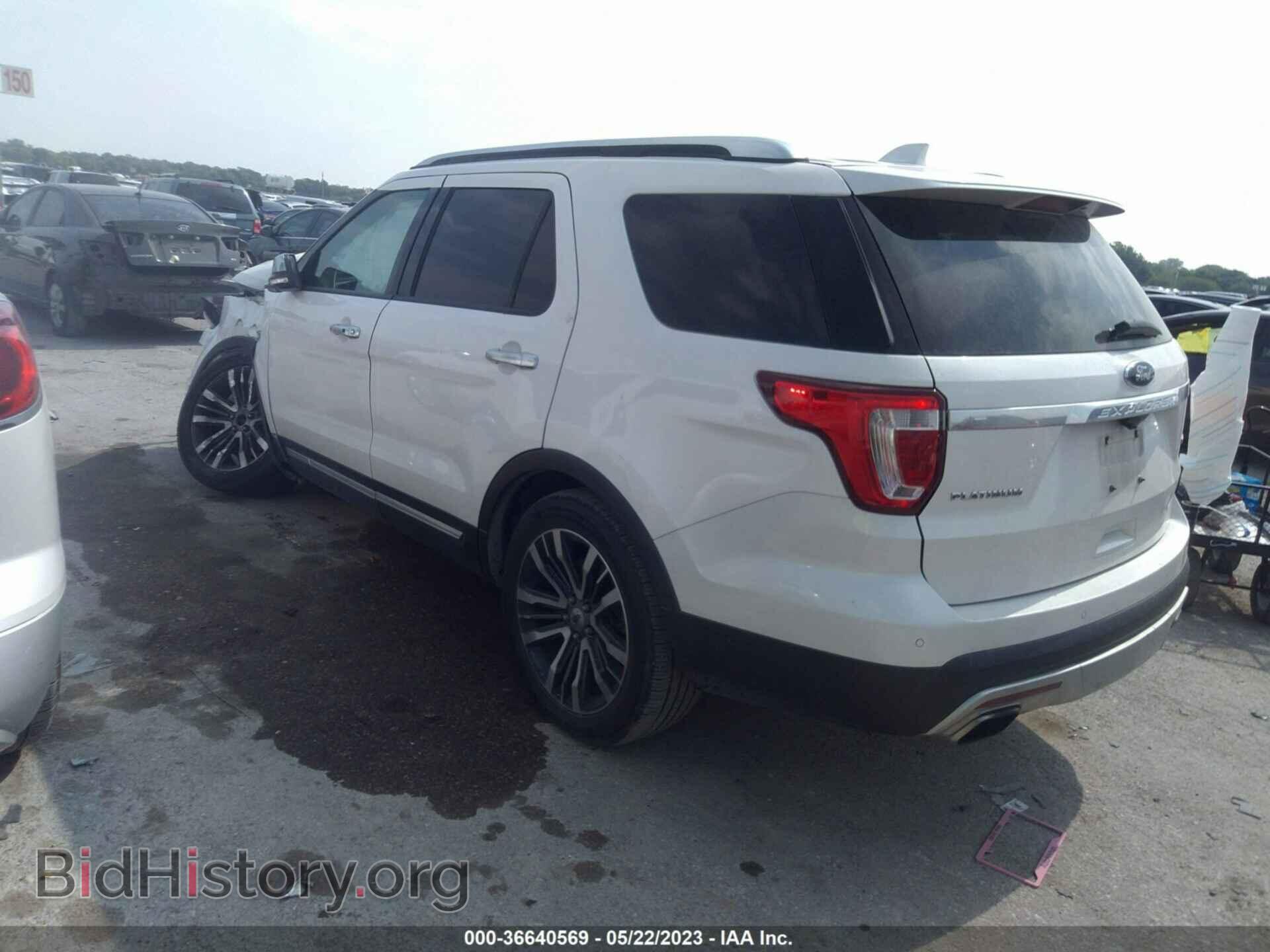 2016 FORD EXPLORER - VIN: 1FM5K8HT4GGC85232 - Фото 3