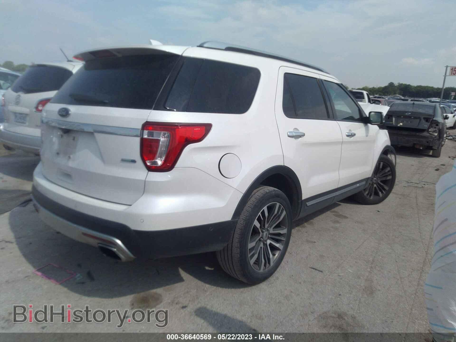 2016 FORD EXPLORER - VIN: 1FM5K8HT4GGC85232 - Фото 4