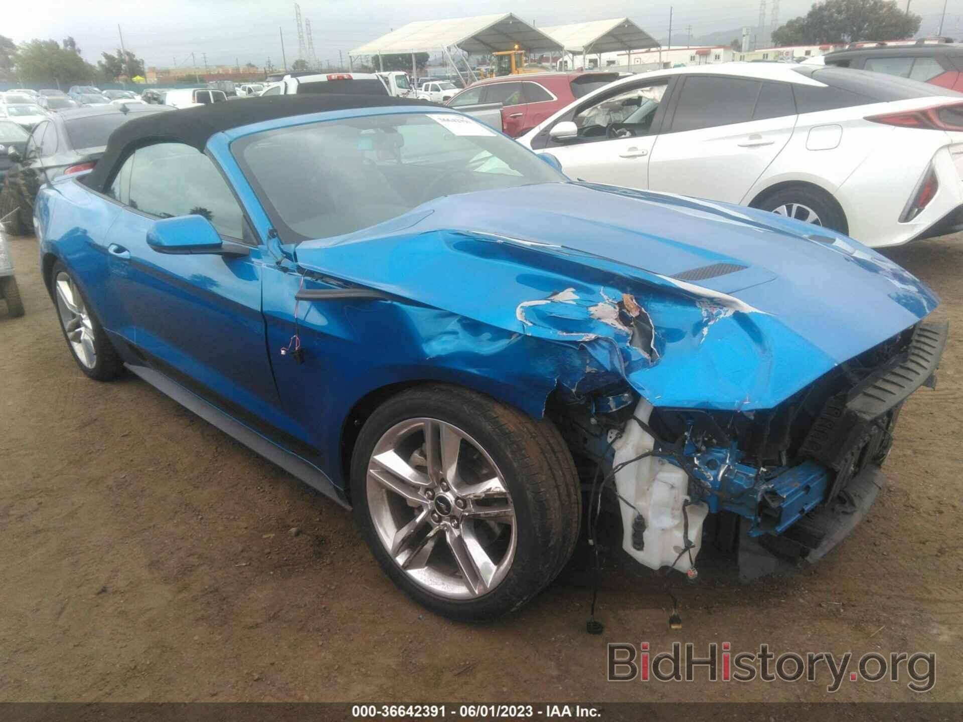 Photo 1FATP8UH2L5103957 - FORD MUSTANG 2020