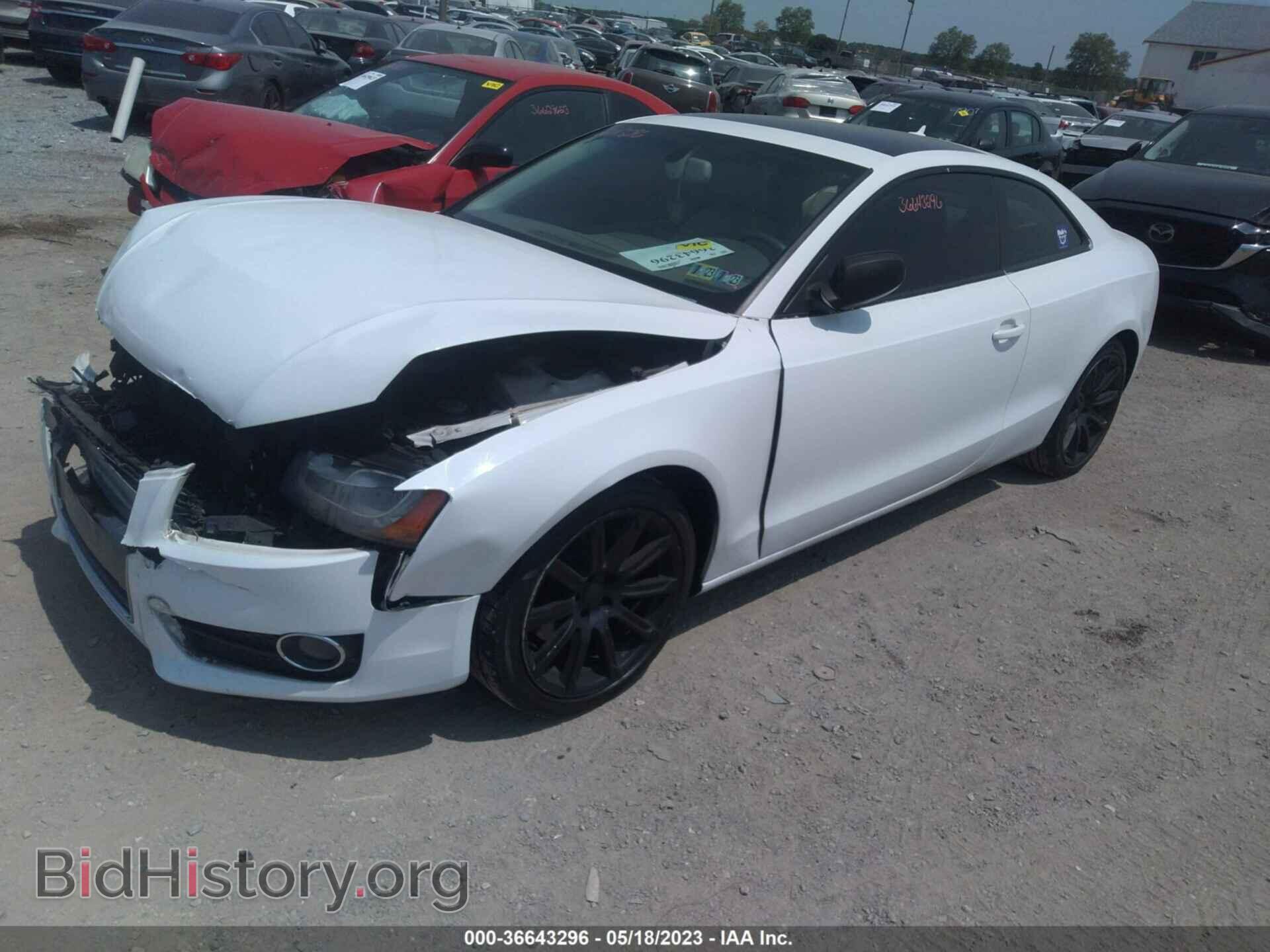2011 AUDI A5 - VIN: WAULFAFR9BA063843 - Фото 2