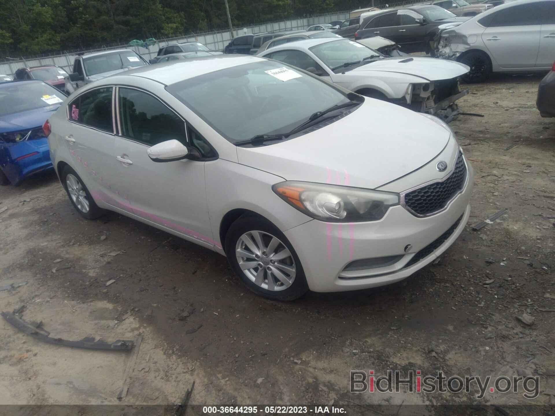 Photo KNAFK4A64F5420920 - KIA FORTE 2015