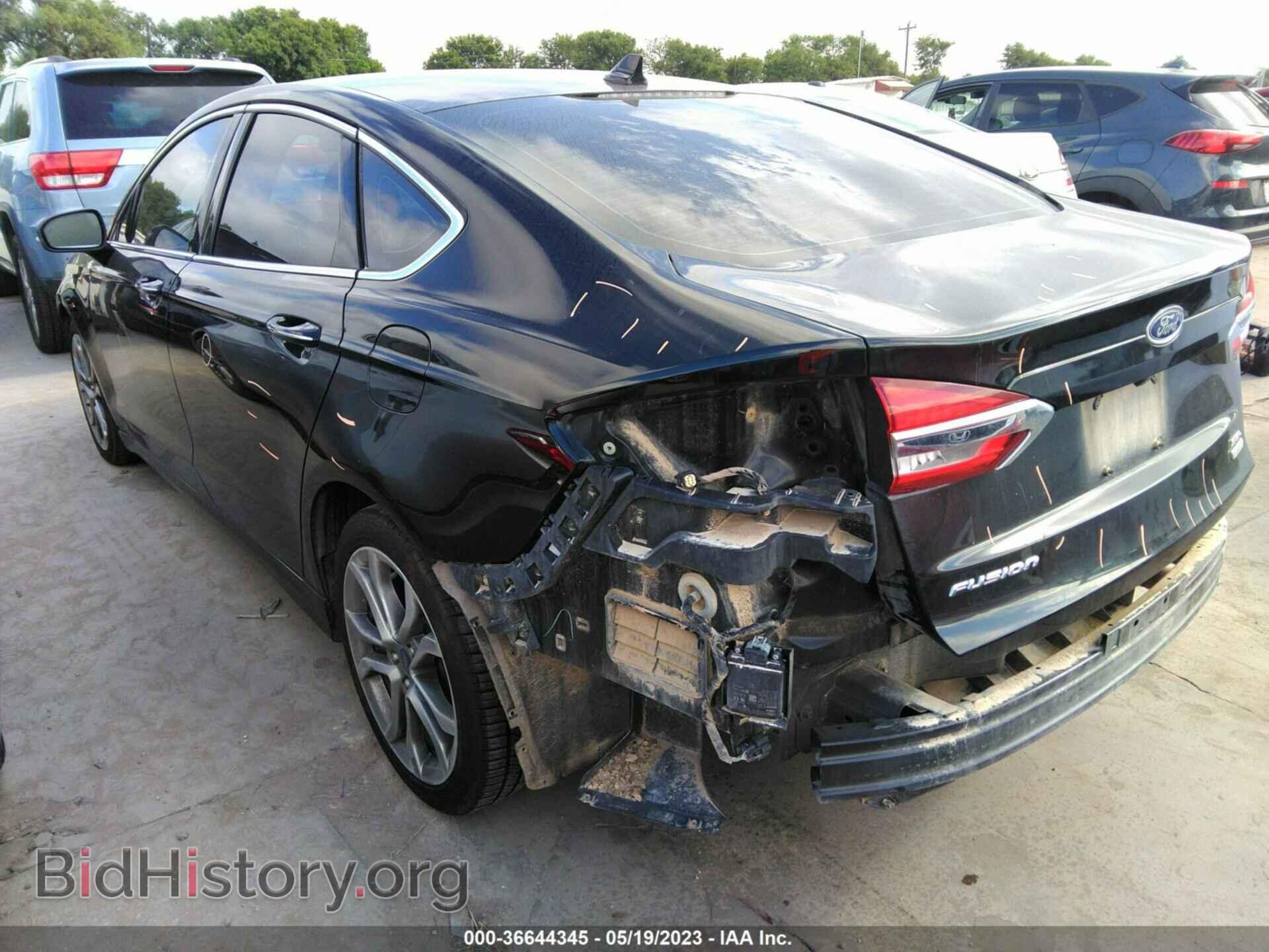 2019 FORD FUSION - VIN: 3FA6P0CD8KR233976 - Фото 3