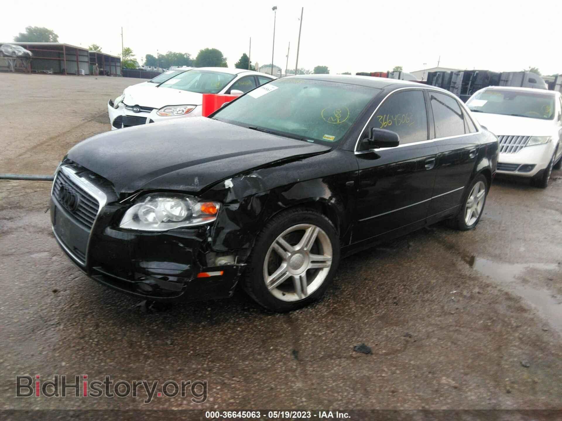 2007 AUDI A4 - VIN: WAUDF78E17A085389 - Фото 2
