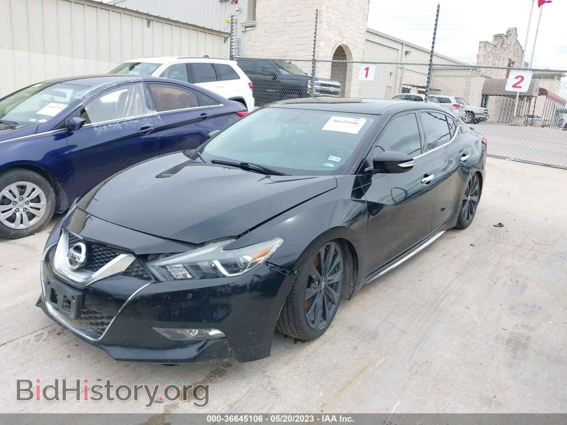 2016 NISSAN MAXIMA - VIN: 1N4AA6AP4GC421475 - Фото 2