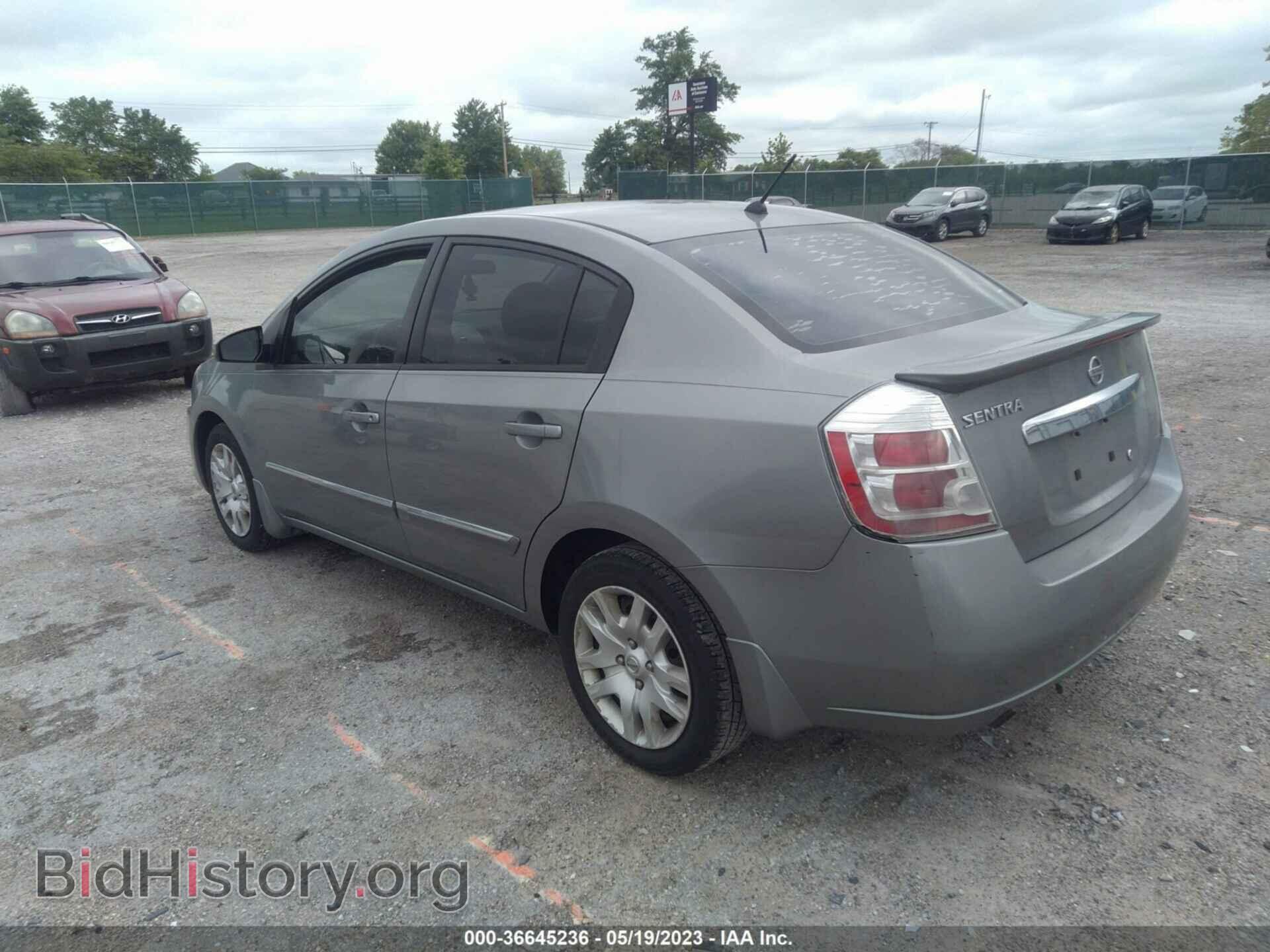 2012 NISSAN SENTRA - VIN: 3N1AB6AP3CL678779 - Фото 3