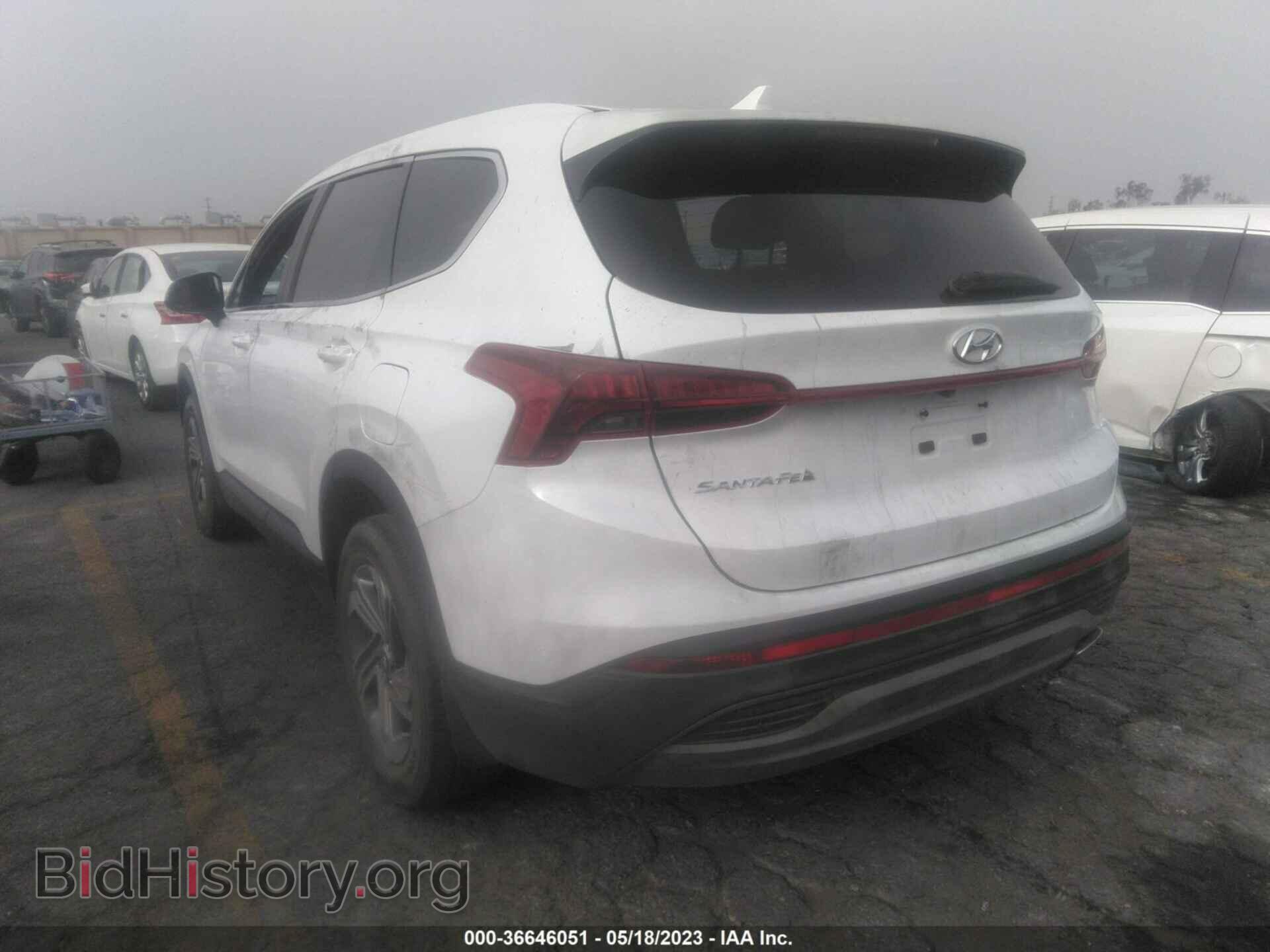 2022 HYUNDAI SANTA FE - VIN: 5NMS14AJ5NH372963 - Фото 3