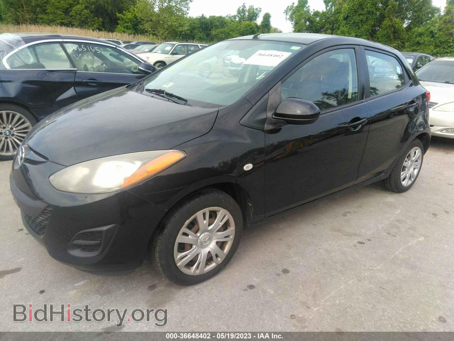 2011 MAZDA MAZDA2 - VIN: JM1DE1HZ2B0101779 - Фото 2