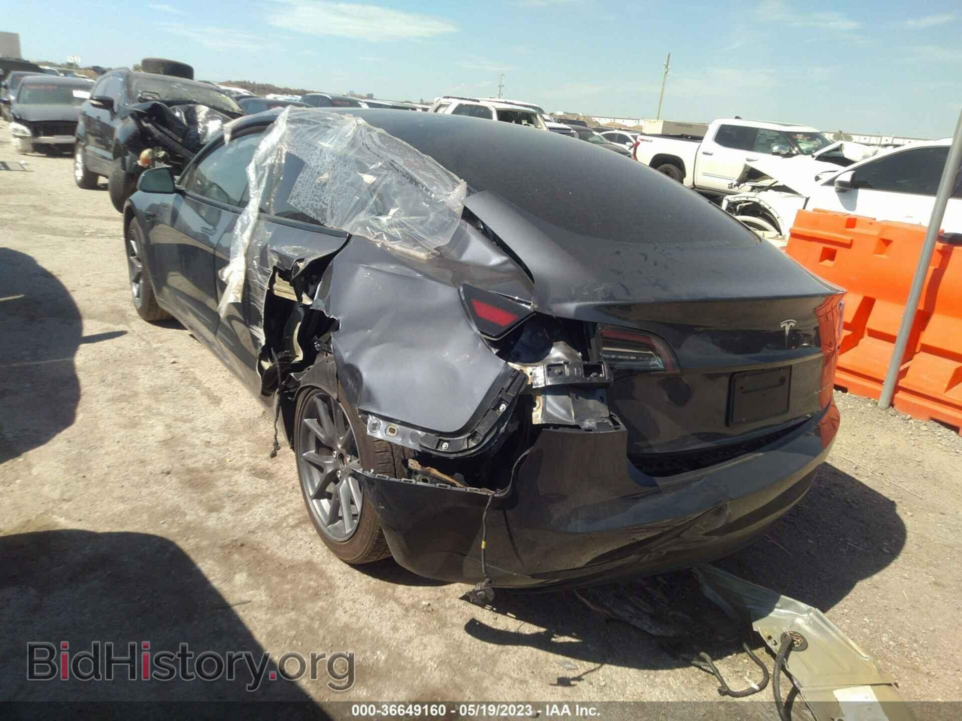 2022 TESLA MODEL 3 - VIN: 5YJ3E1EB7NF277106 - Photo 3