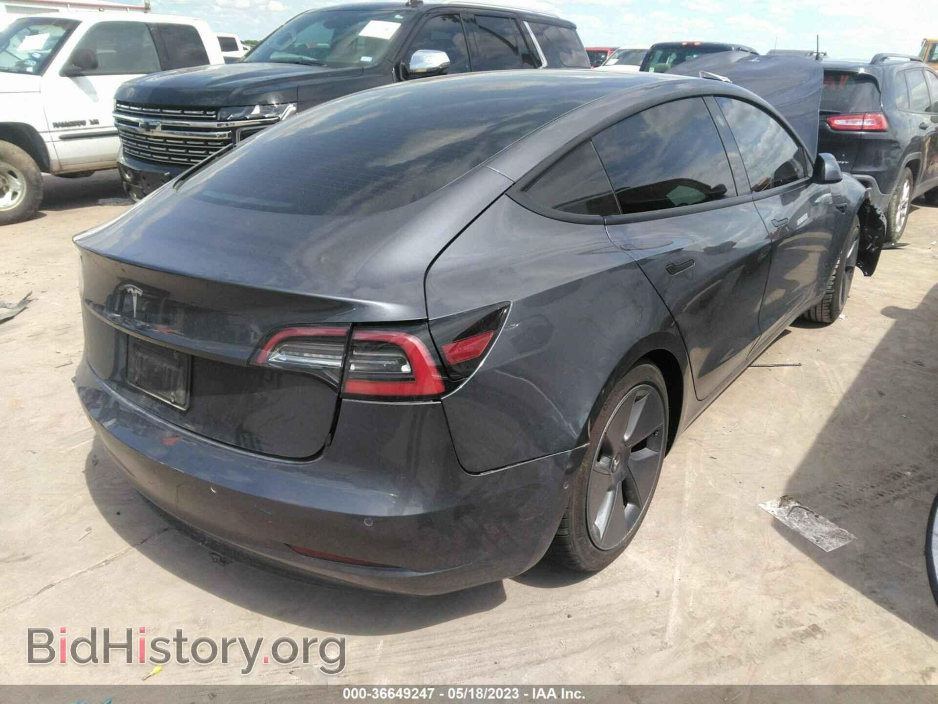 2021 TESLA MODEL 3 - VIN: 5YJ3E1EA6MF098285 - Фото 4