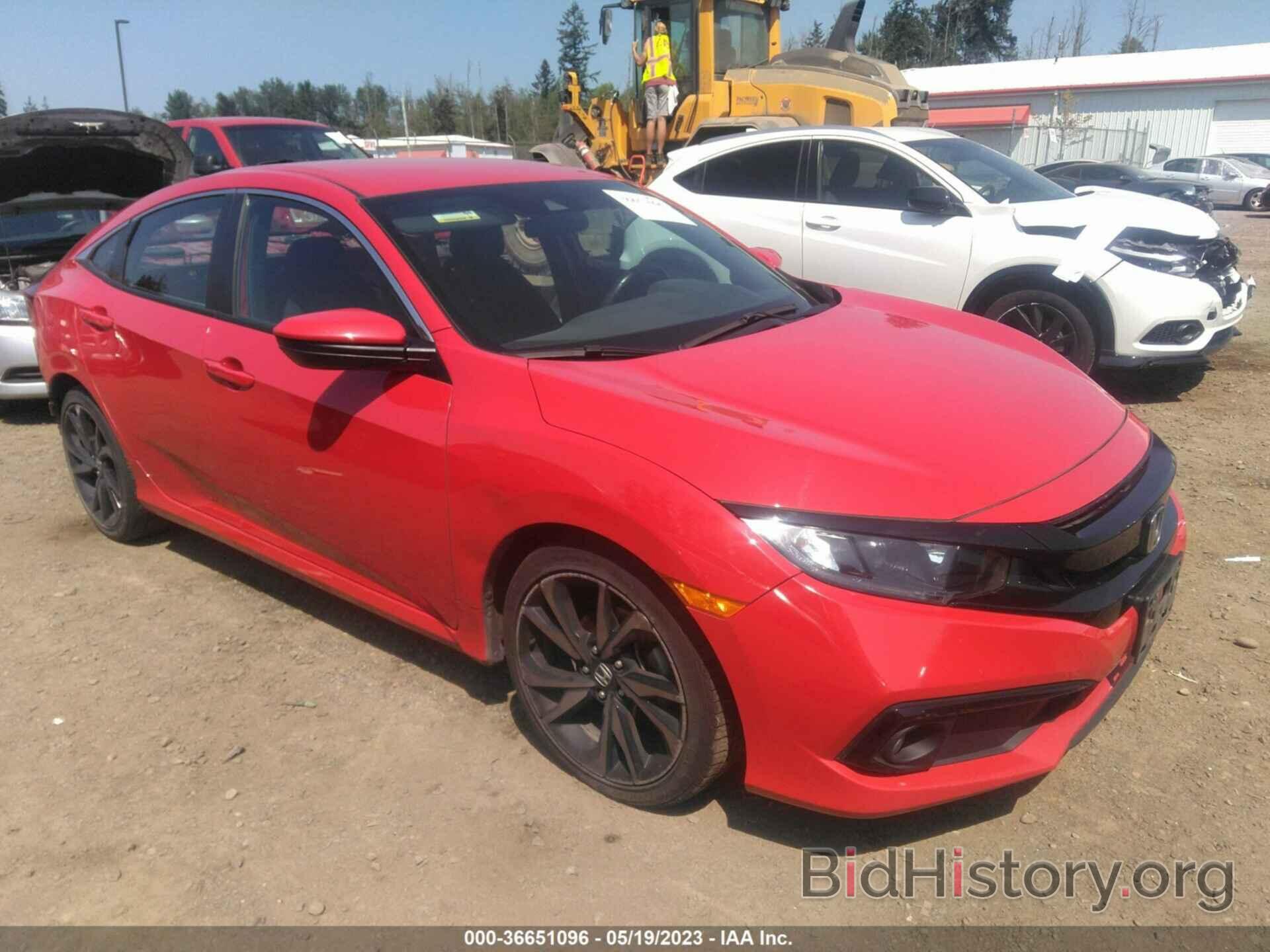 Photo 2HGFC2F86KH545534 - HONDA CIVIC SEDAN 2019