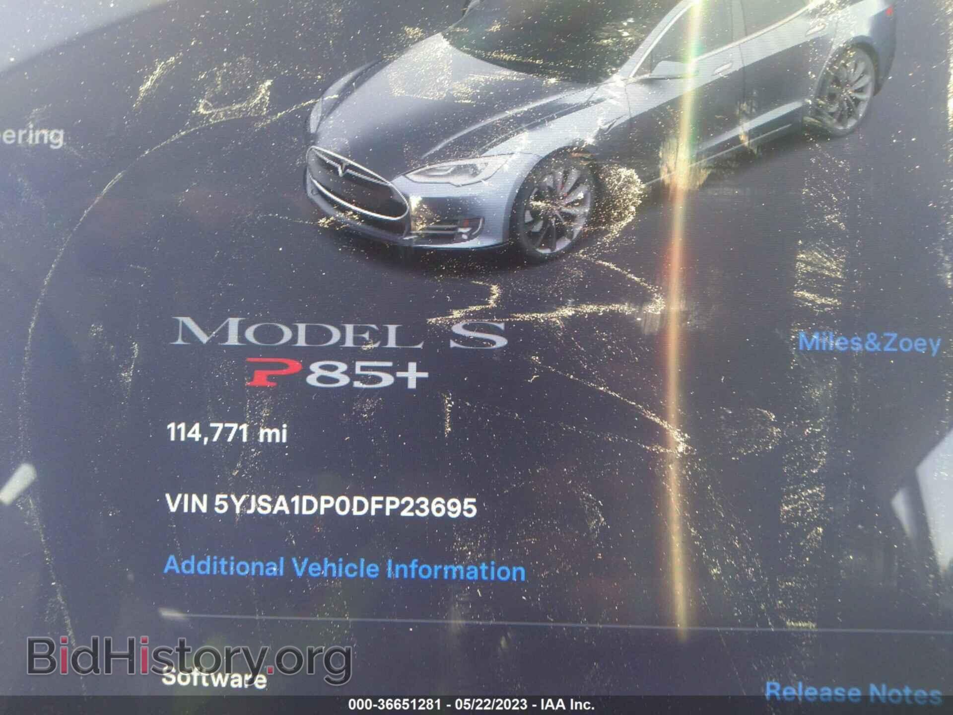 2013 TESLA MODEL S - VIN: 5YJSA1DP0DFP23695 - Photo 7