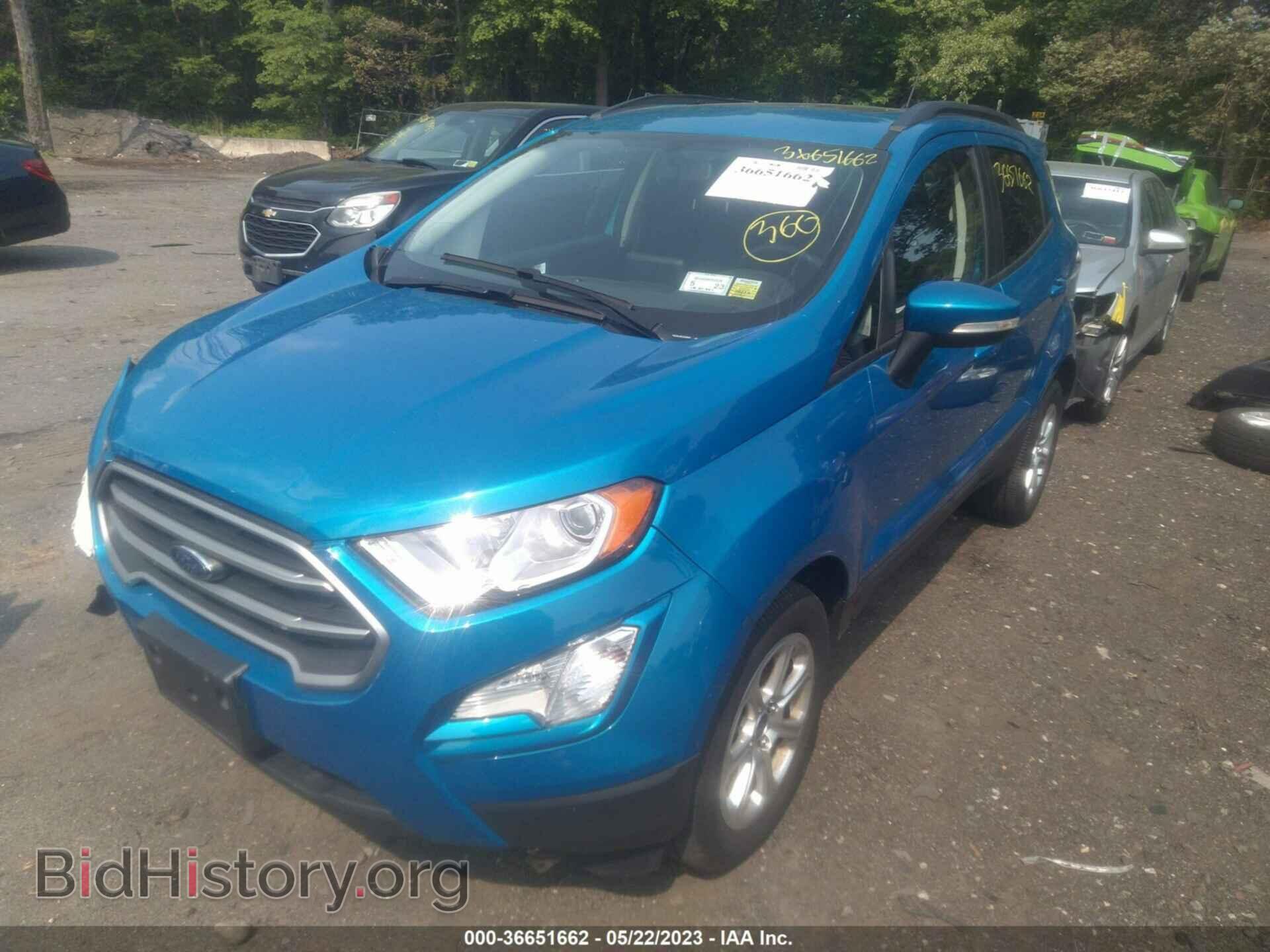 2019 FORD ECOSPORT - VIN: MAJ6S3GL8KC258697 - Фото 2