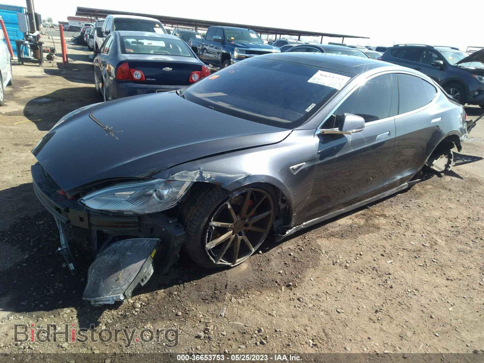 2015 TESLA MODEL S - VIN: 5YJSA1H4XFF085331 - Photo 2